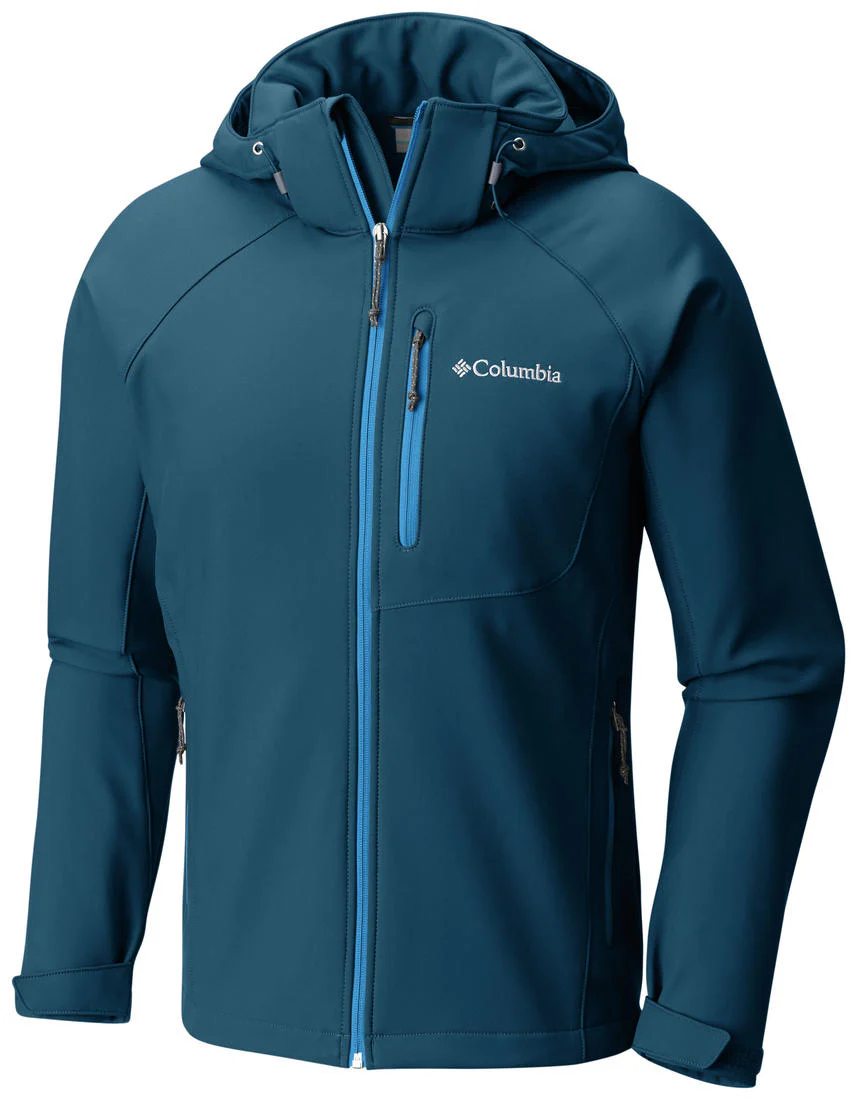 Columbia Men Blue Cascade Ridge II Softshell