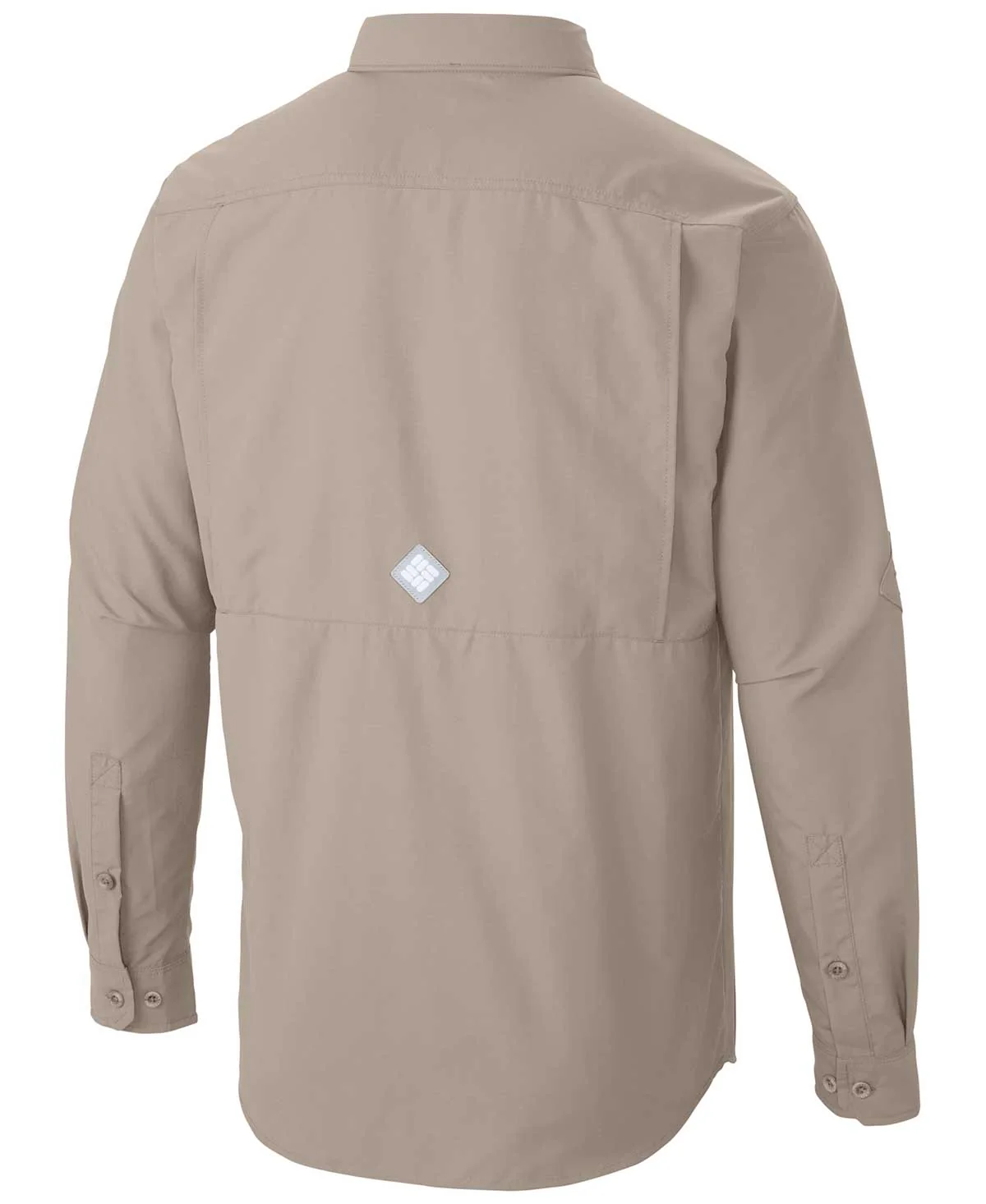 Columbia Men Beige Cascades Explorer Long Sleeve Shirt (Sun Protection) - Image 2