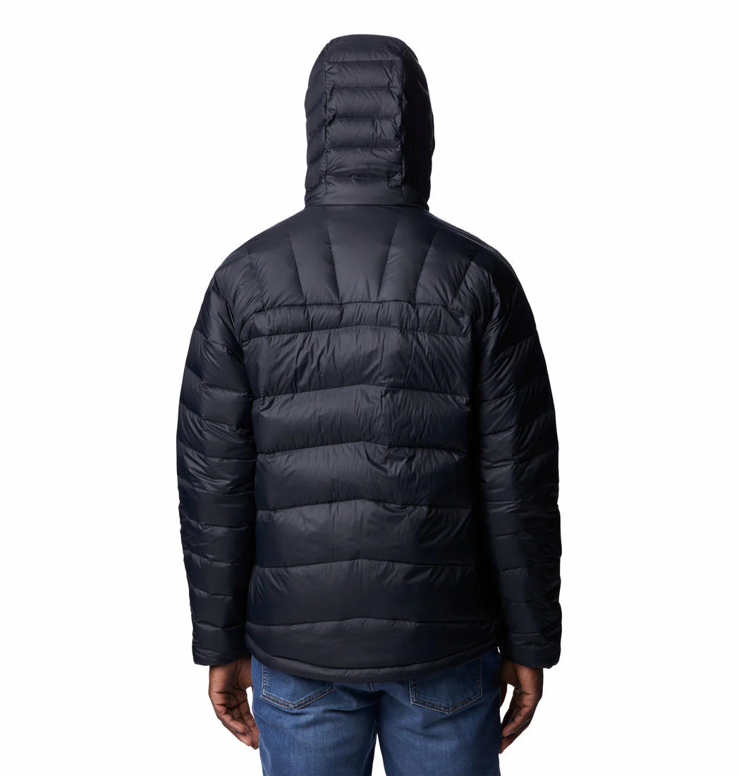 Columbia Men Black Centennial Creek II Down Hooded Jacket - Image 7
