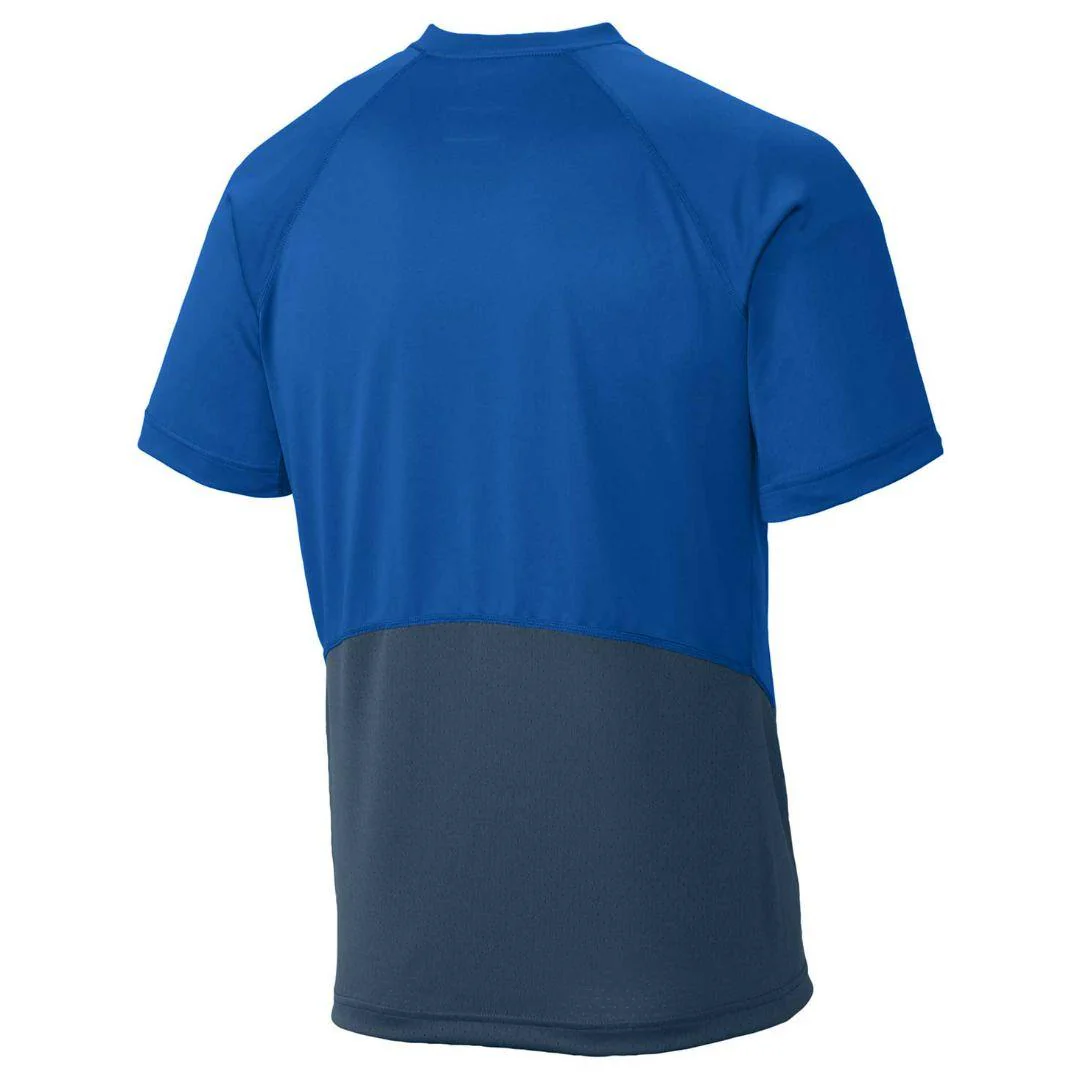 Columbia Men Blue Chiller Short Sleeve Shirt - Image 2