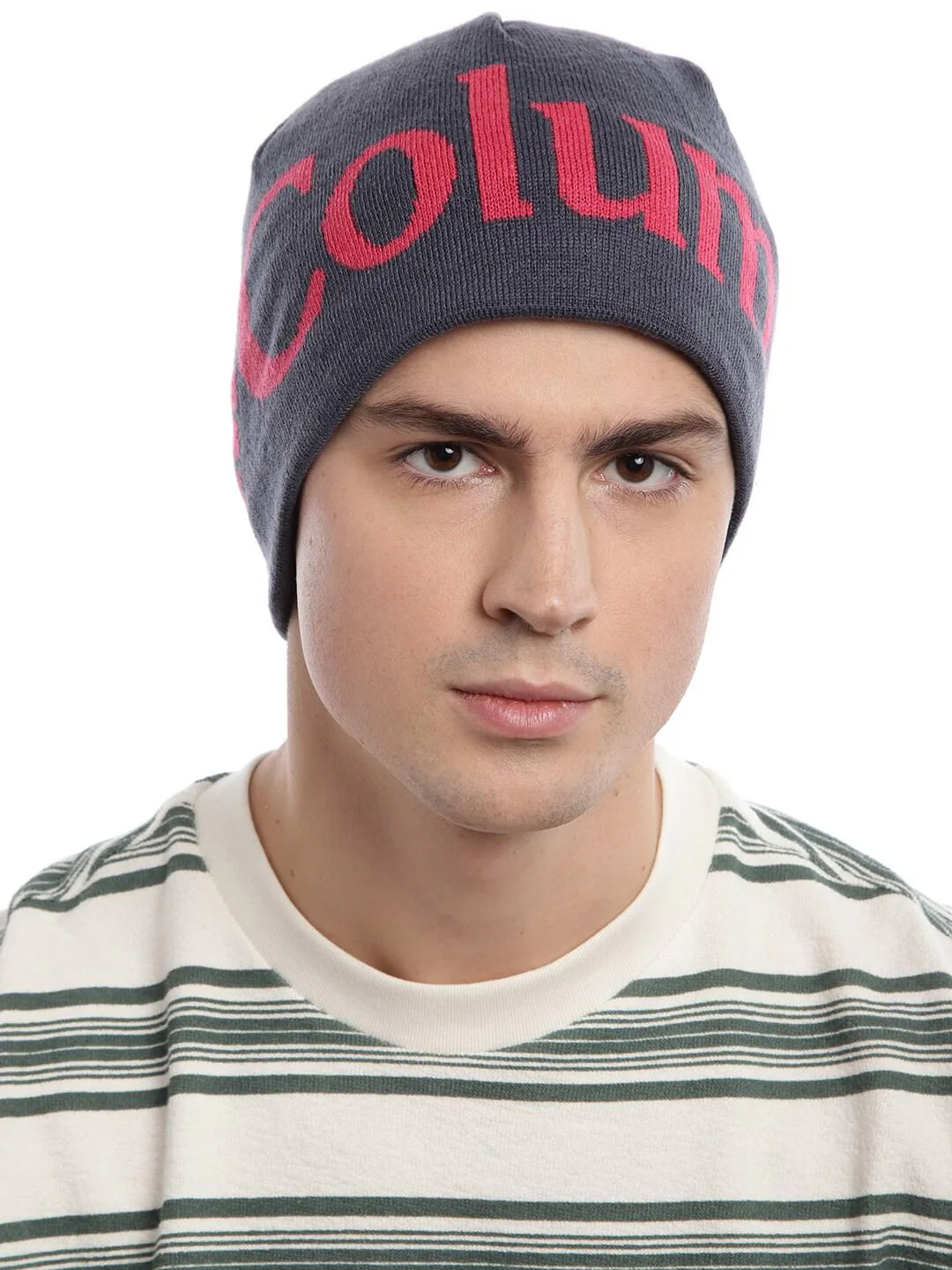 Columbia Unisex Navy Blue Columbia Heat Beanie - Image 4