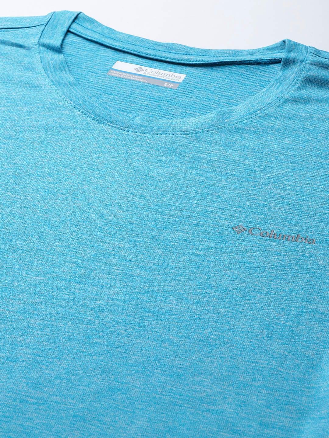 Columbia Women Blue Columbia Hike LS Shirt - Image 7