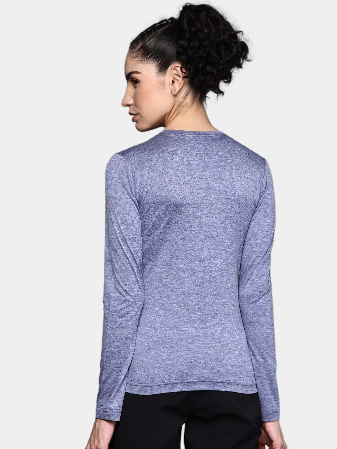 Columbia Women Blue Columbia Hike LS Shirt - Image 11