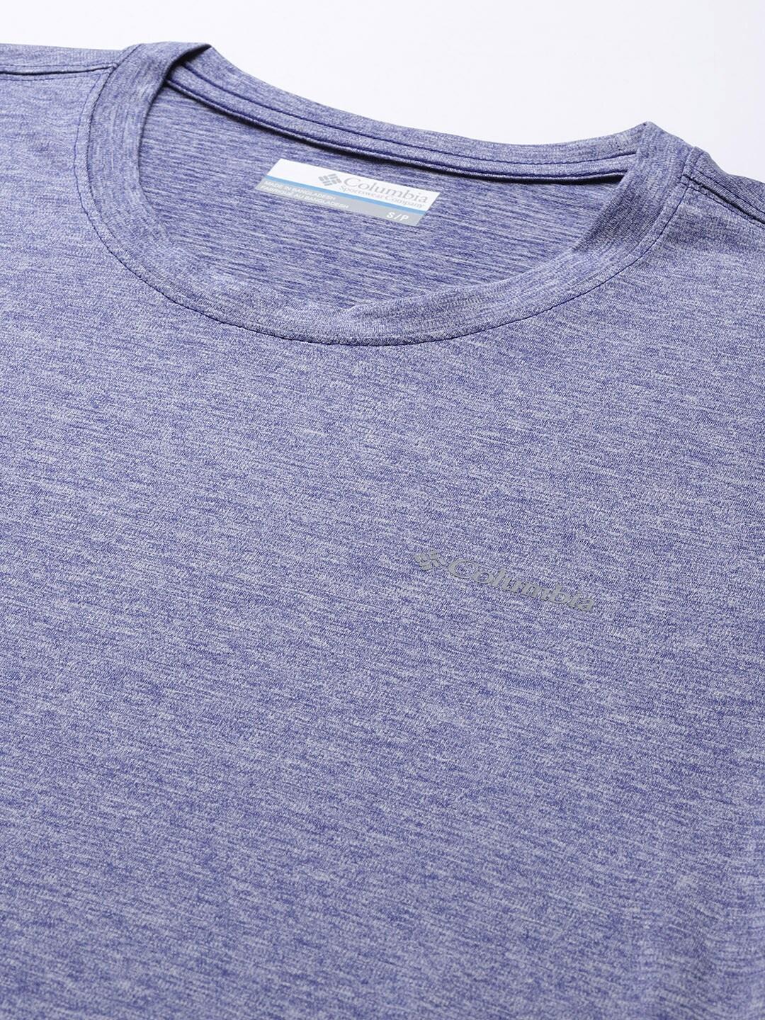 Columbia Women Blue Columbia Hike LS Shirt - Image 7