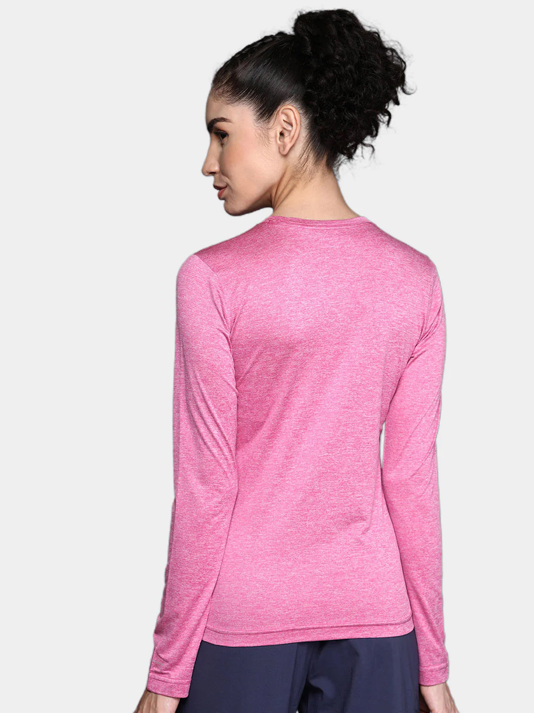 Columbia Women Pink Columbia Hike LS Shirt - Image 11