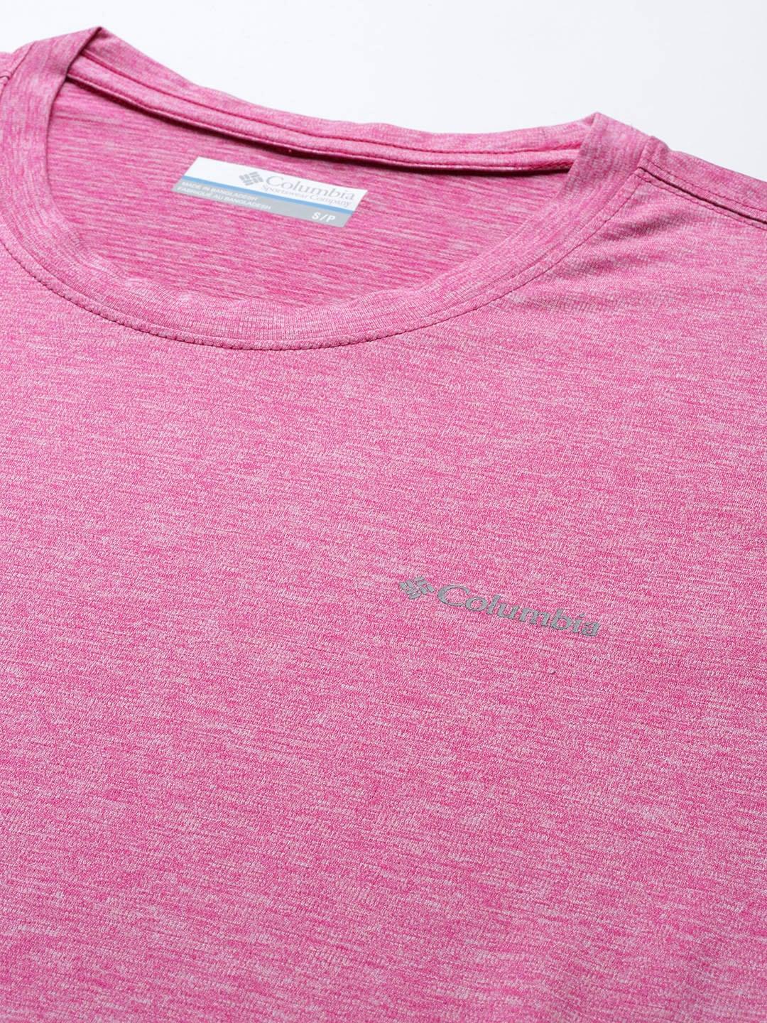 Columbia Women Pink Columbia Hike LS Shirt - Image 7