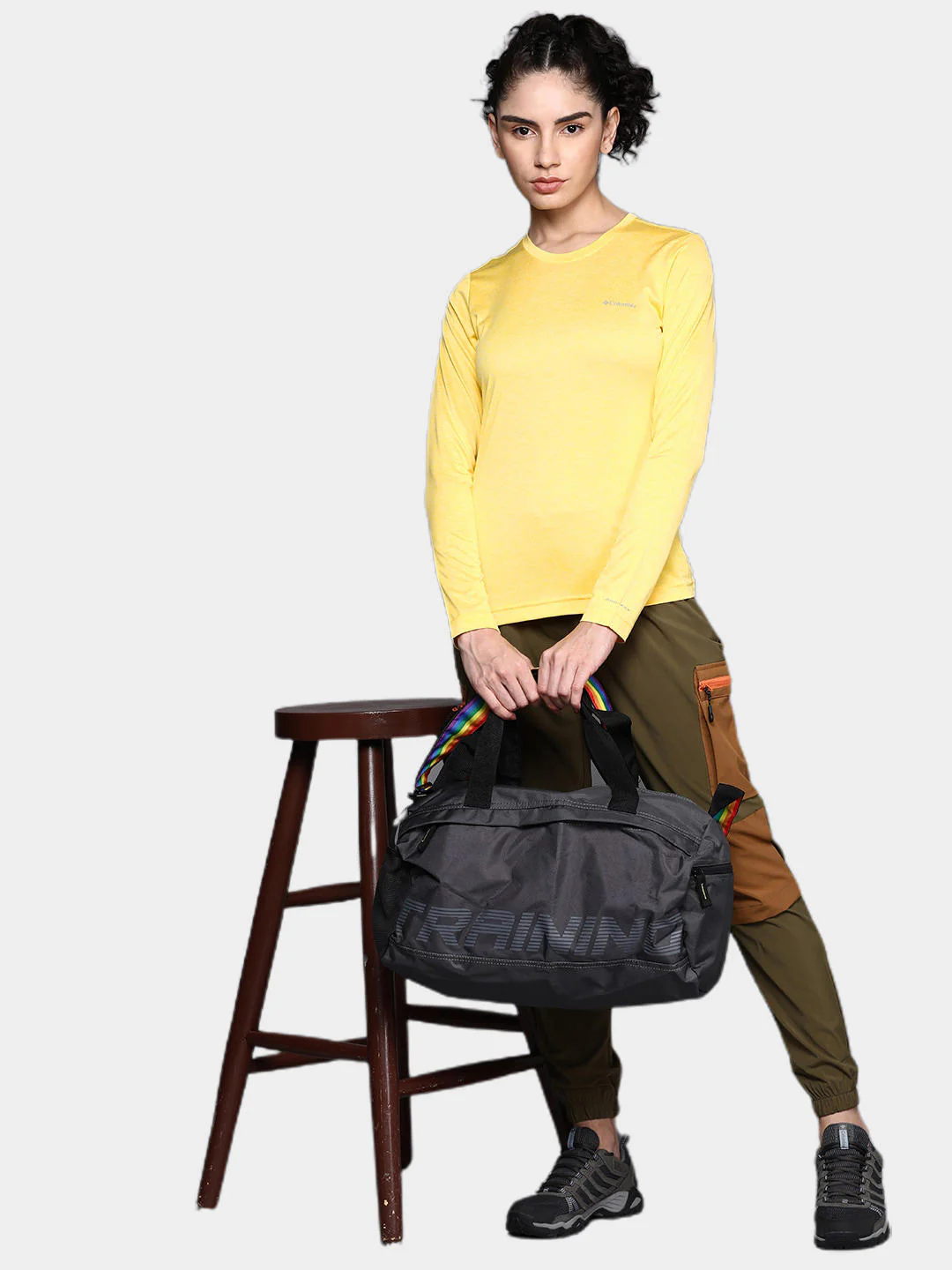 Columbia Women Yellow Columbia Hike LS Shirt - Image 10