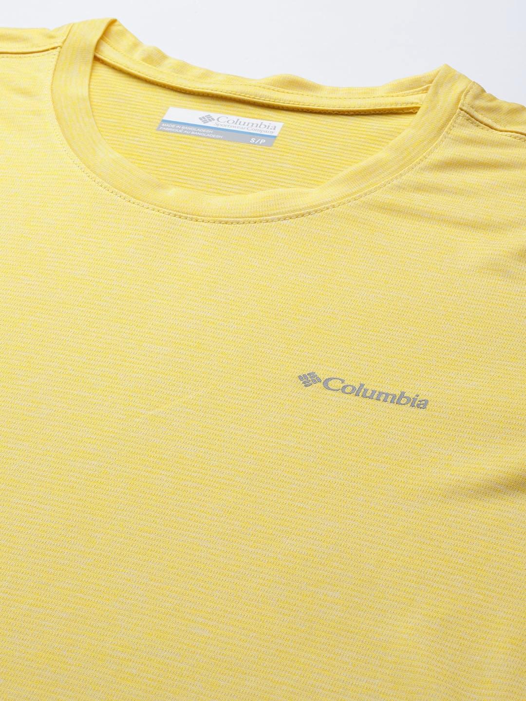 Columbia Women Yellow Columbia Hike LS Shirt - Image 7