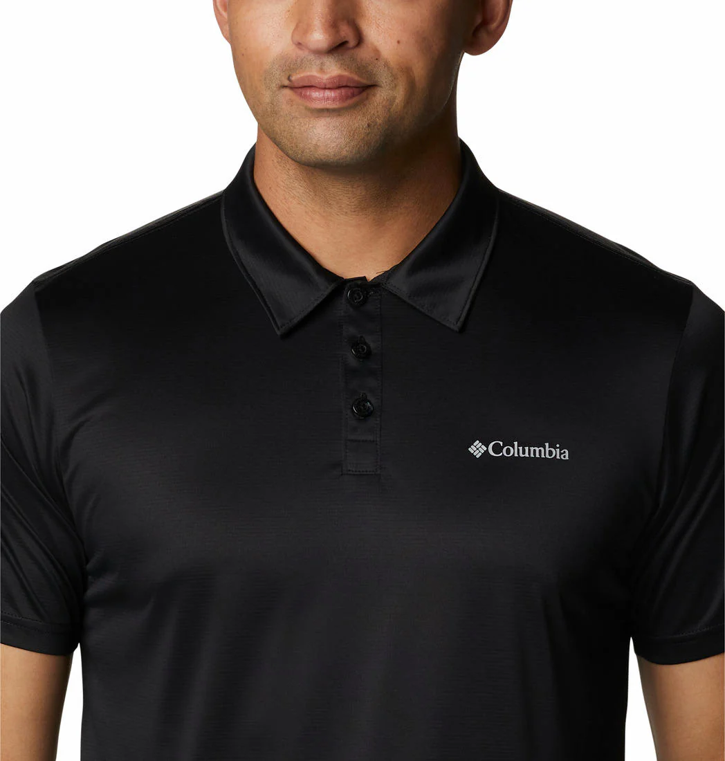 Columbia Men Black Columbia Hike Polo - Image 2
