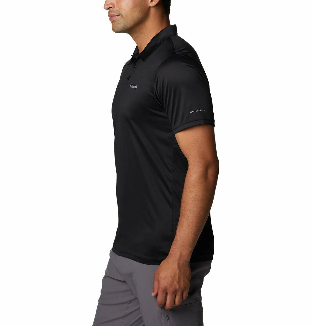 Columbia Men Black Columbia Hike Polo - Image 4