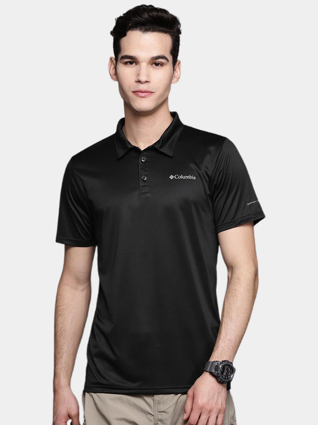 Columbia Men Black Columbia Hike Polo - Image 7