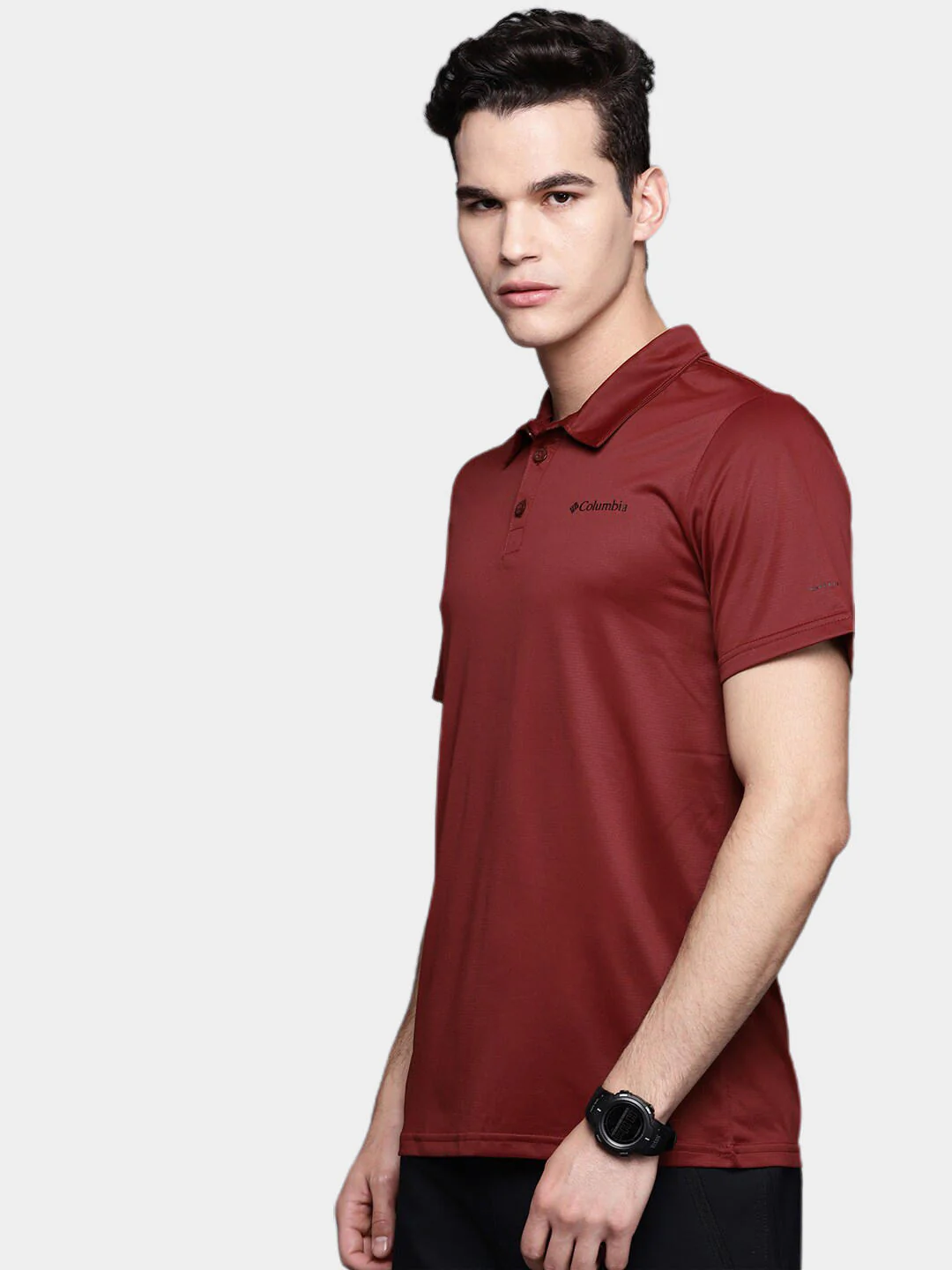 Columbia Men Red Columbia Hike Polo - Image 11