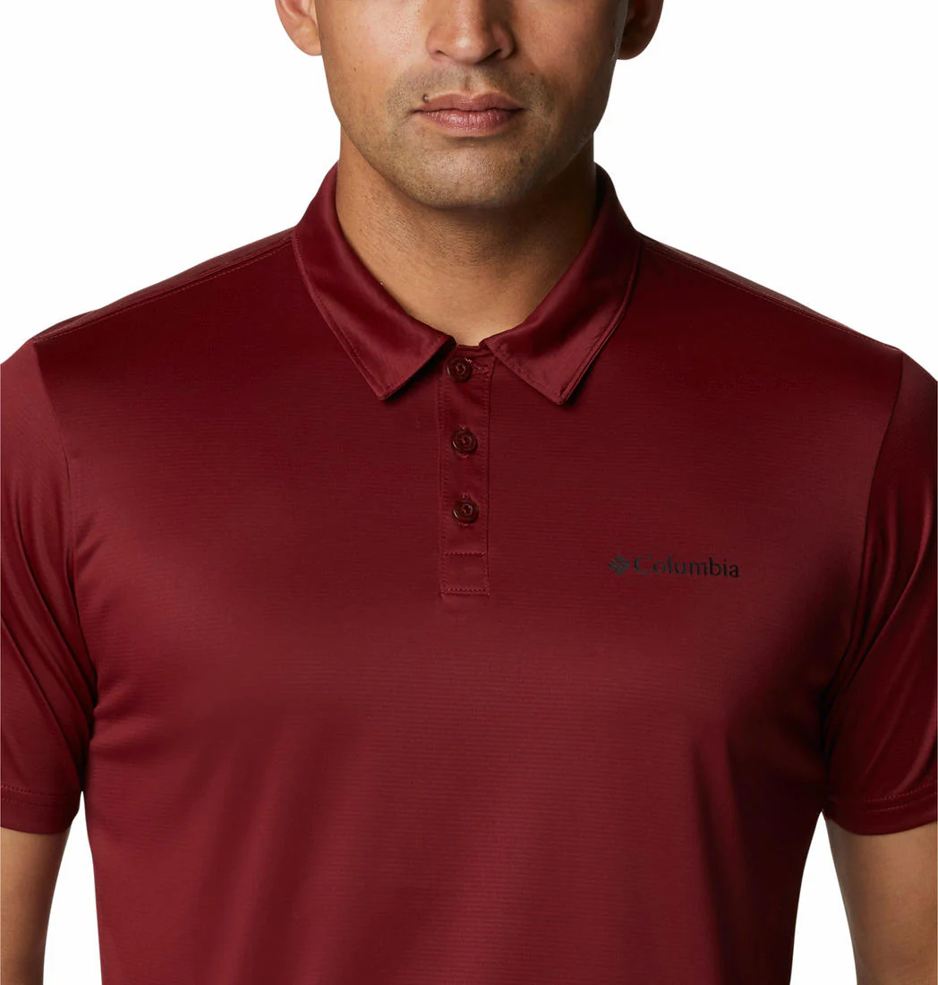 Columbia Men Red Columbia Hike Polo - Image 2
