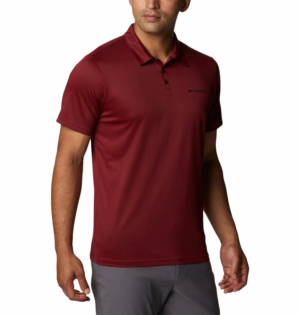 Columbia Men Red Columbia Hike Polo - Image 4