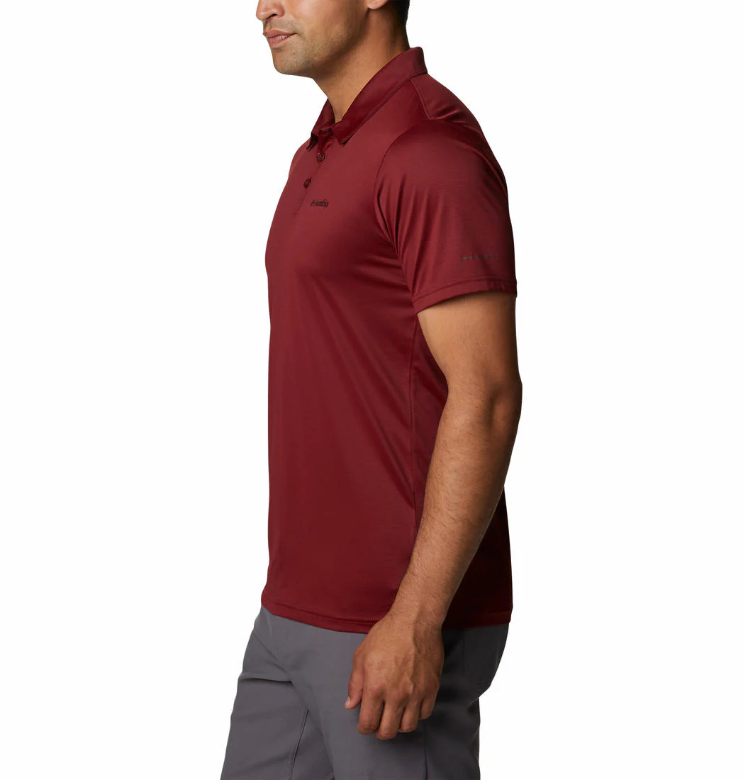 Columbia Men Red Columbia Hike Polo - Image 5