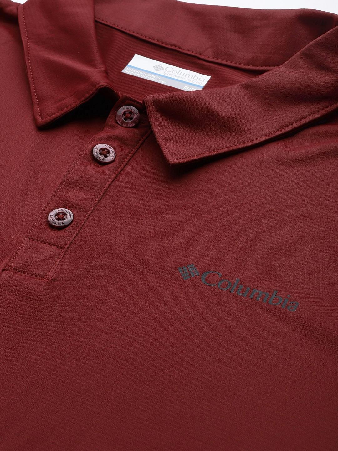 Columbia Men Red Columbia Hike Polo - Image 7
