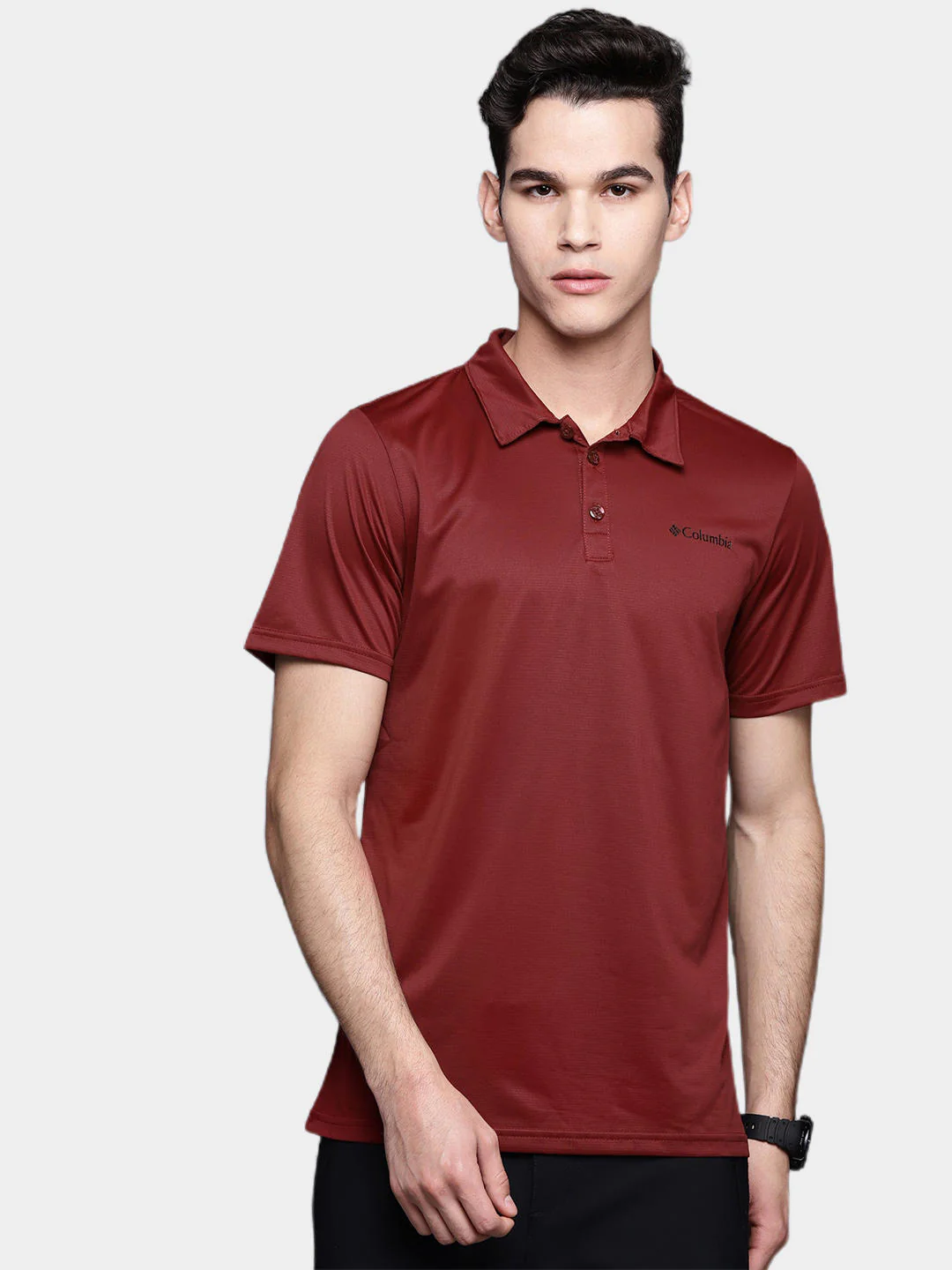 Columbia Men Red Columbia Hike Polo - Image 9