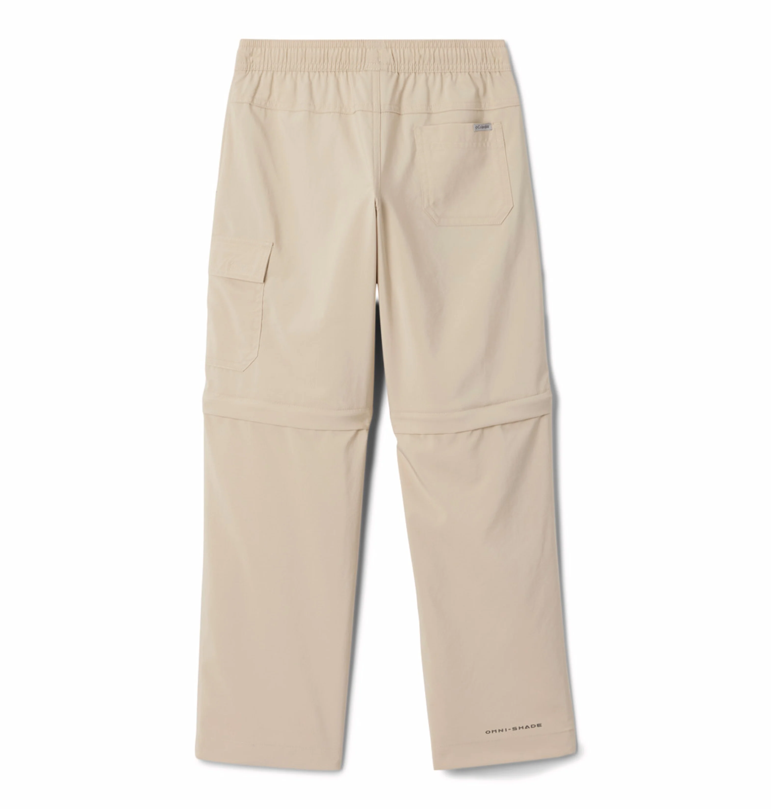 Columbia Kids Boys Beige Omni-Shade Silver Ridge Utility Convertible Pant - Image 4