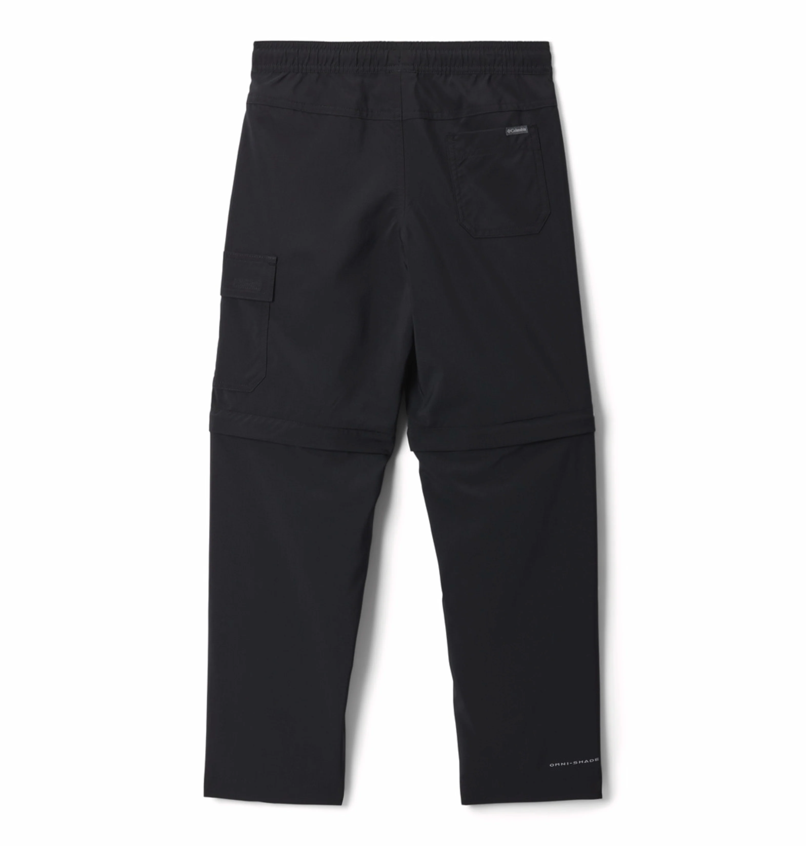 Columbia Kids Boys Black Omni-Shade Silver Ridge Utility Convertible Pant - Image 4