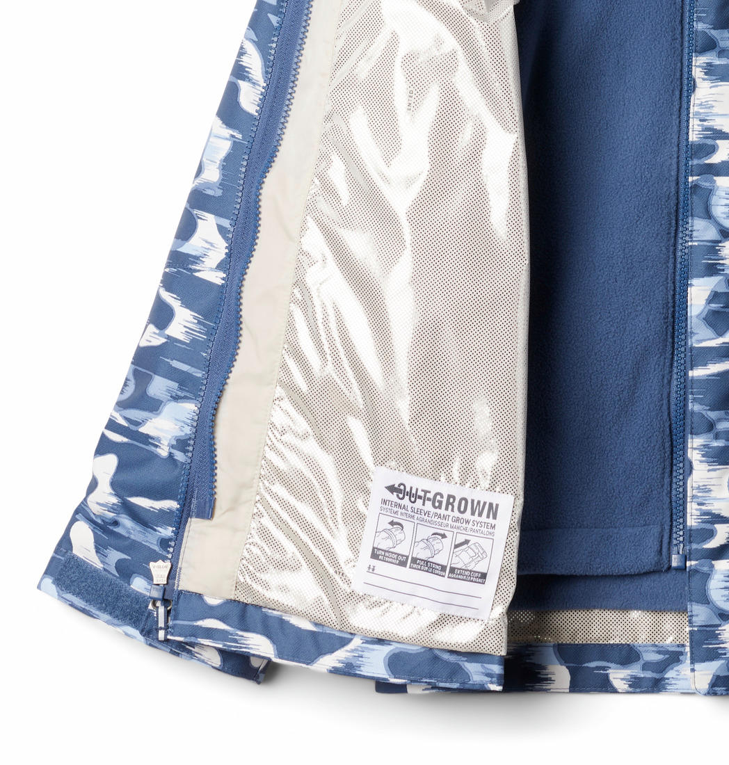 Columbia Kids Boys Blue Bugaboo III Printed Fleece Interchange - Image 5