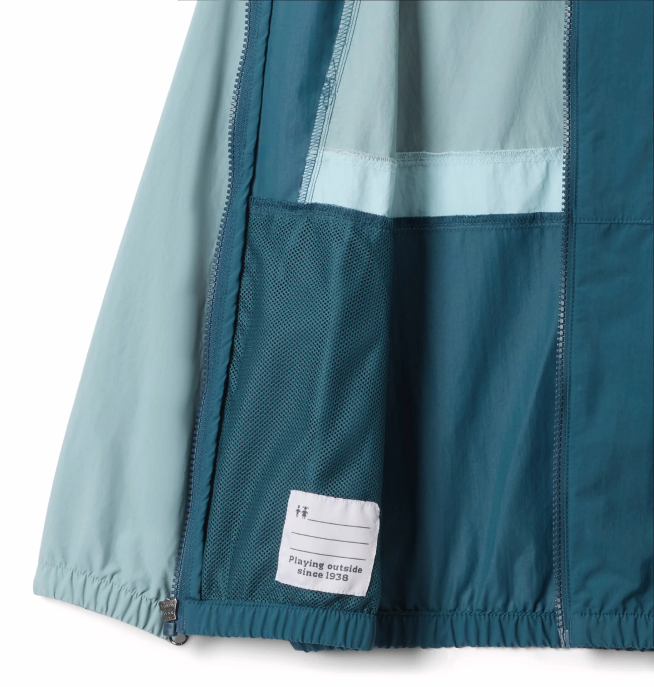 Columbia Kids Boys Blue Omni-Shade Spire Valley Windbreaker - Image 5