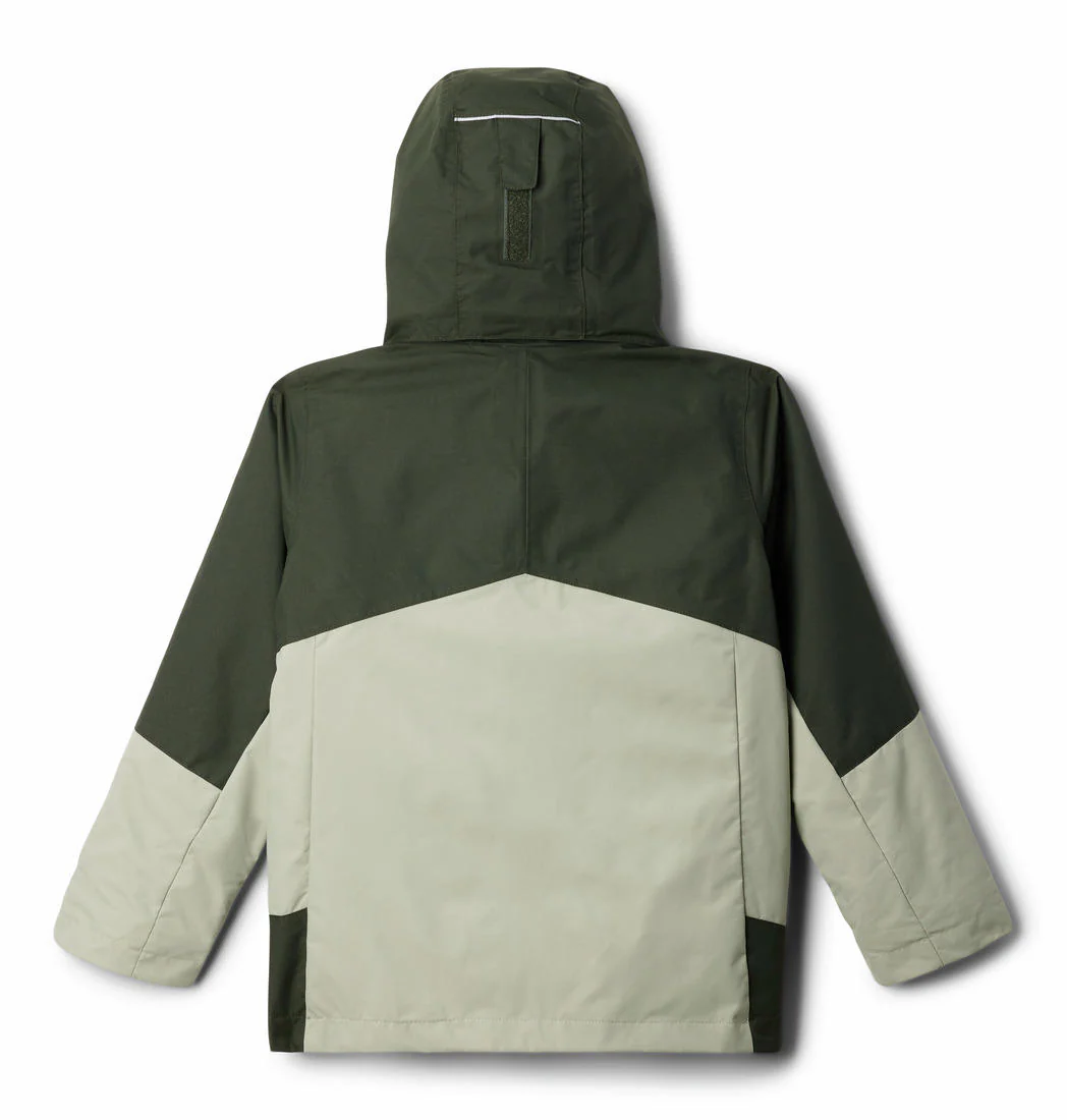 Columbia Kids Boys Green Bugaboo III Fleece Interchange Jacket - Image 2