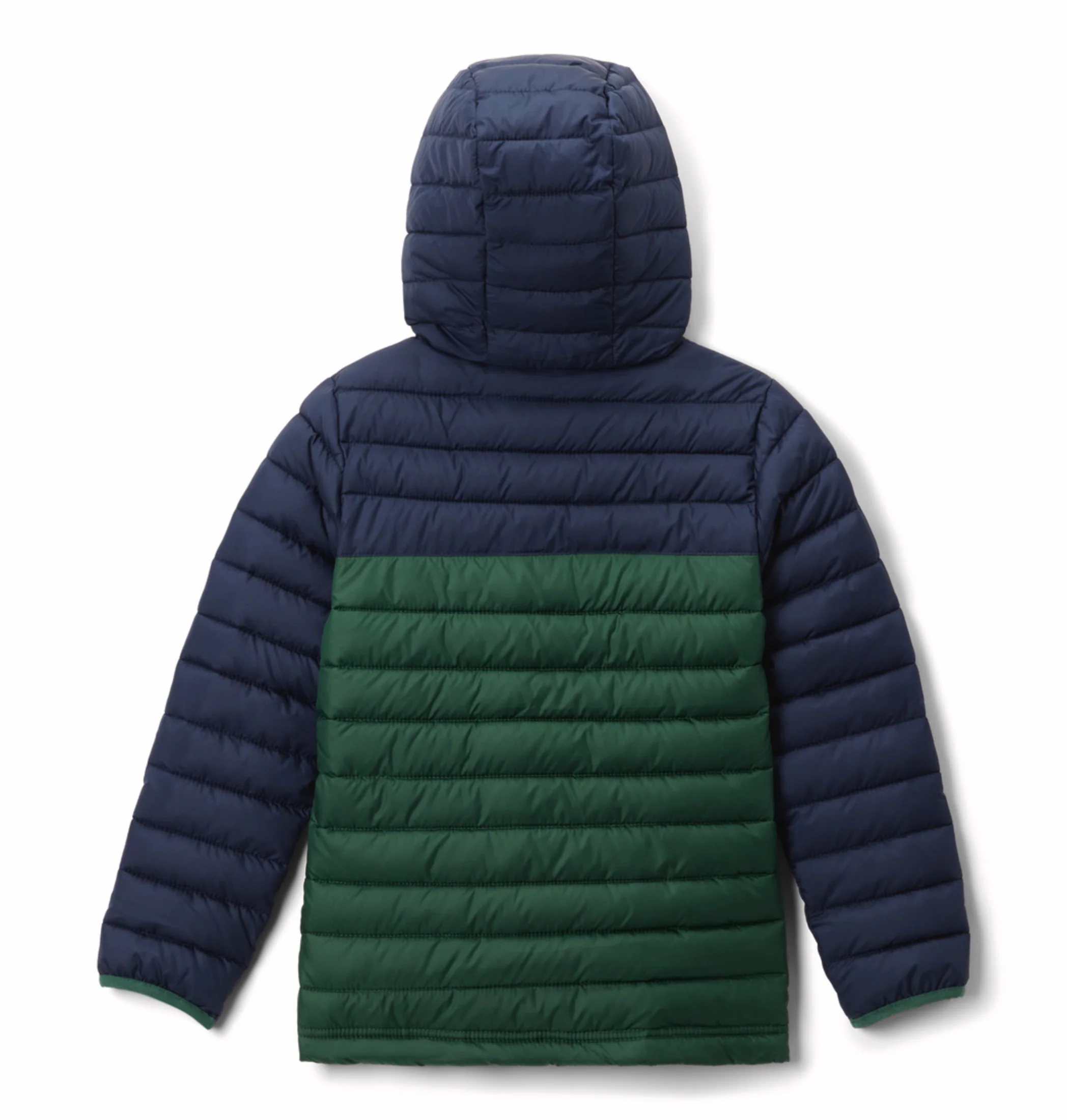 Columbia Kids Boys Green OmniHeat Reflective Powder Lite II Down Jacket - Image 4