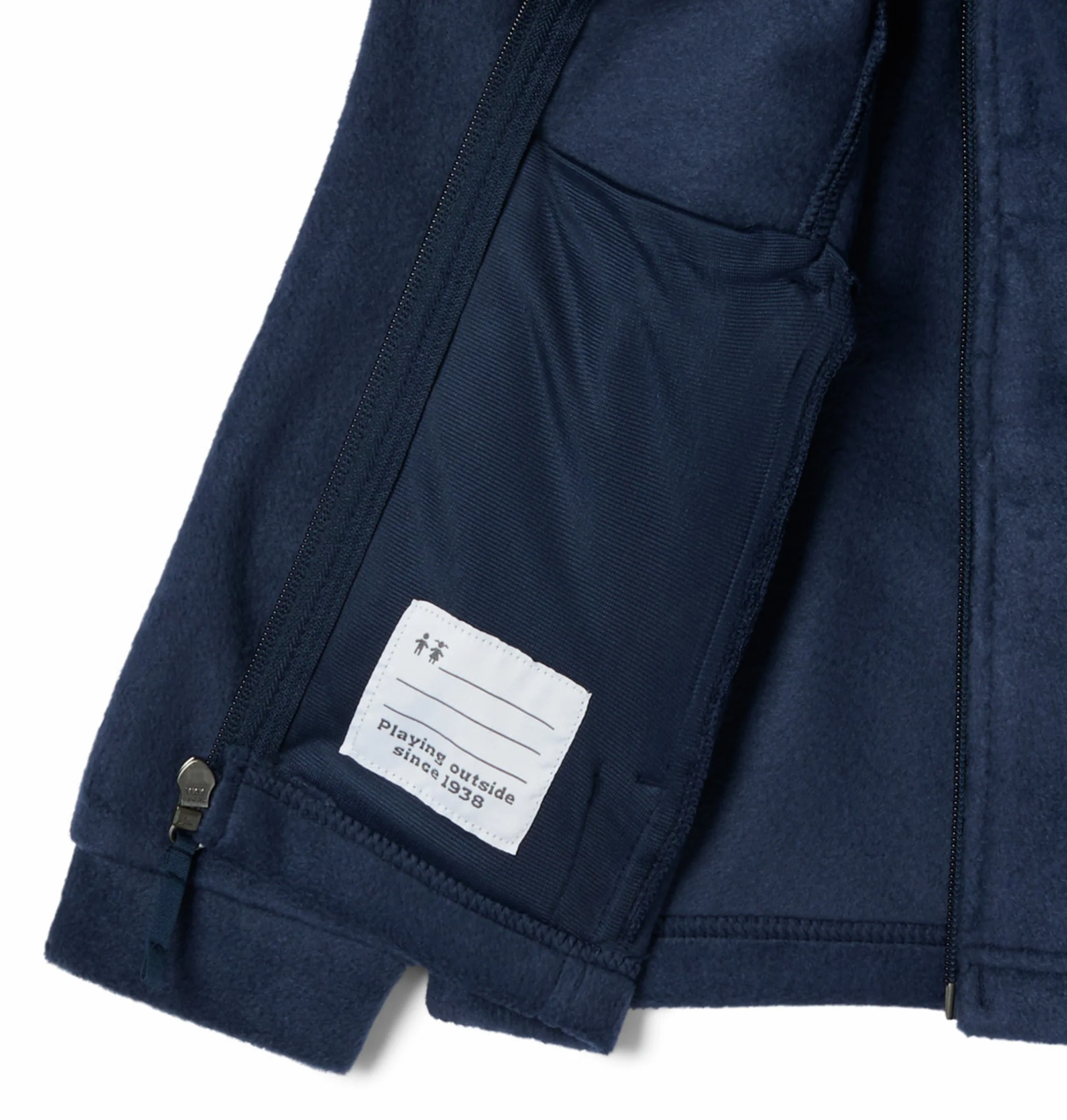 Columbia Kids Boys Navy Blue Steens II Fleece Hoodie - Image 5