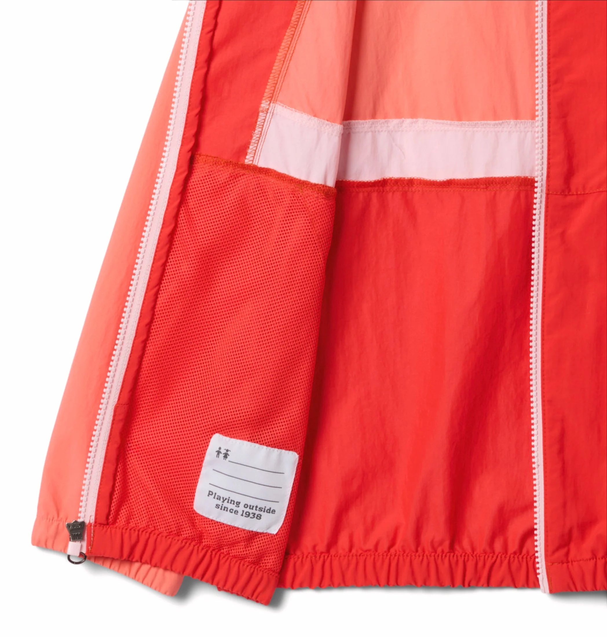 Columbia Kids Boys Orange Omni-Shade Spire Valley Windbreaker - Image 5