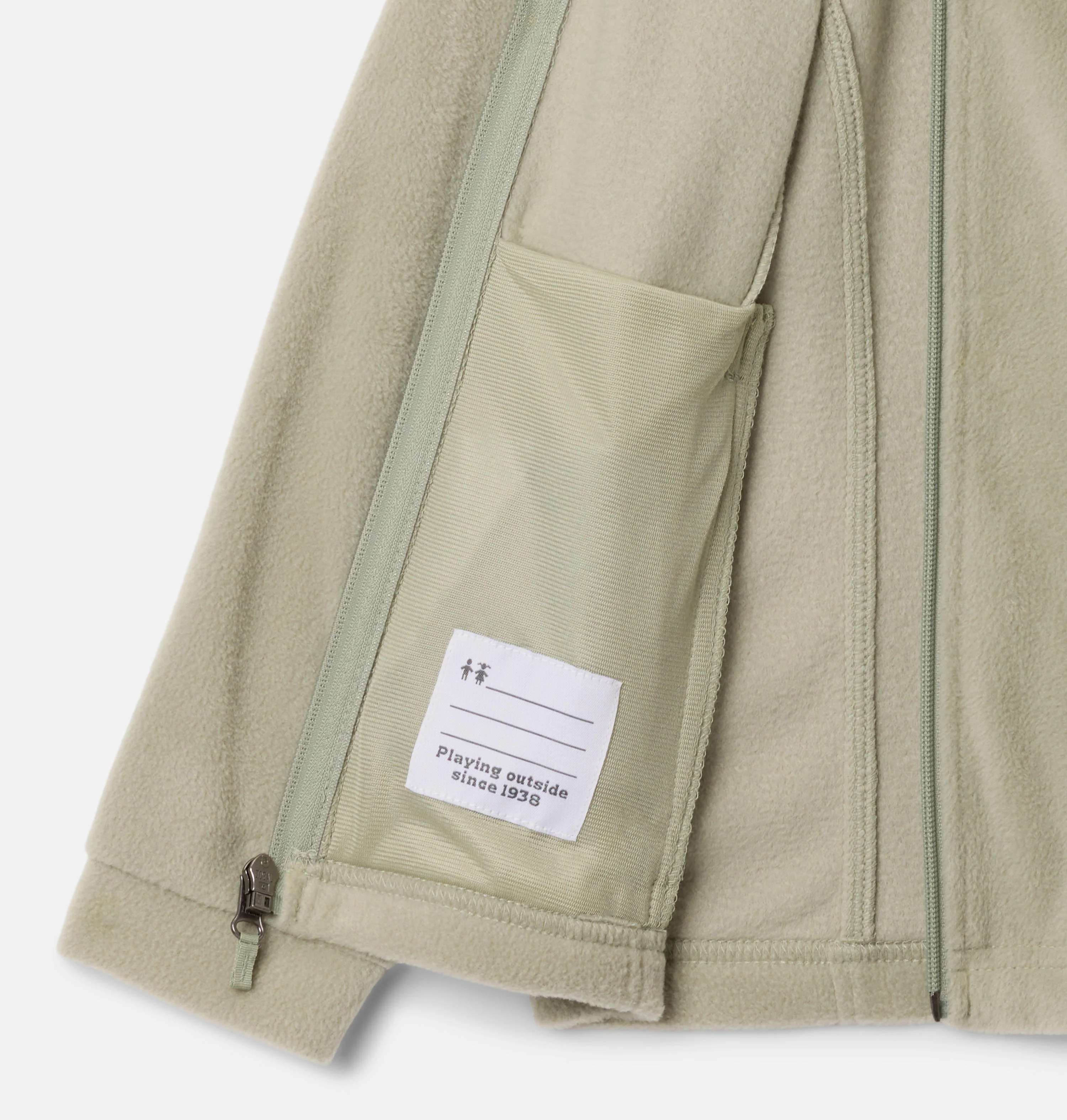 Columbia Kids Girls Green Benton Springs Fleece - Image 4