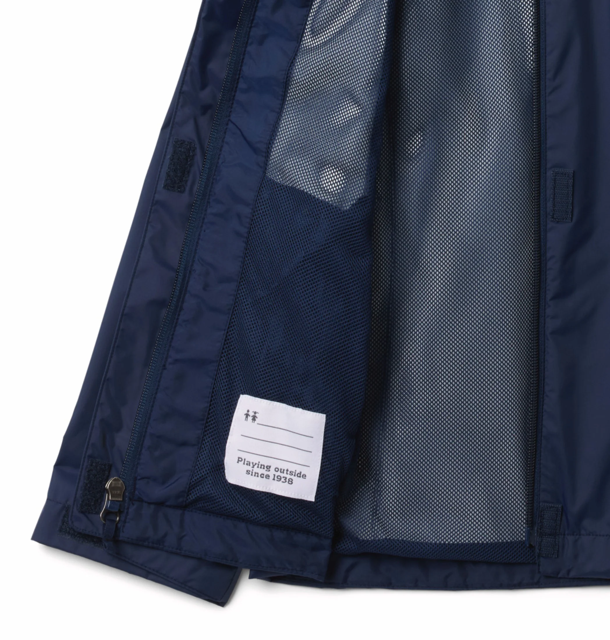 Columbia Kids Girls Navy Blue Omni-Tech Arcadia II Rain Jacket - Image 5