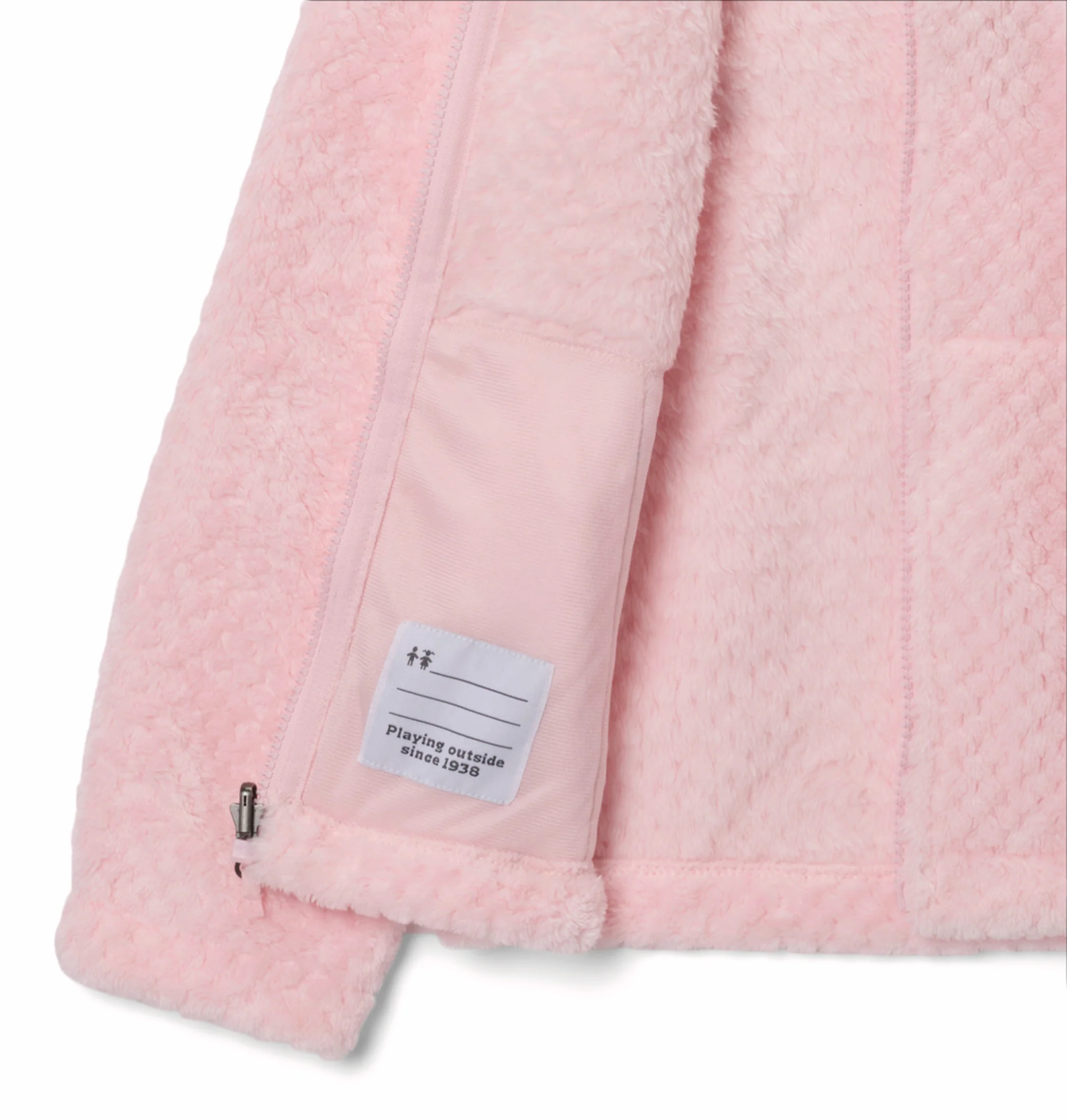 Columbia Kids Girls Pink OmniHeat Reflective Bugaboo III Fleece Interchangeable Jacket - Image 8