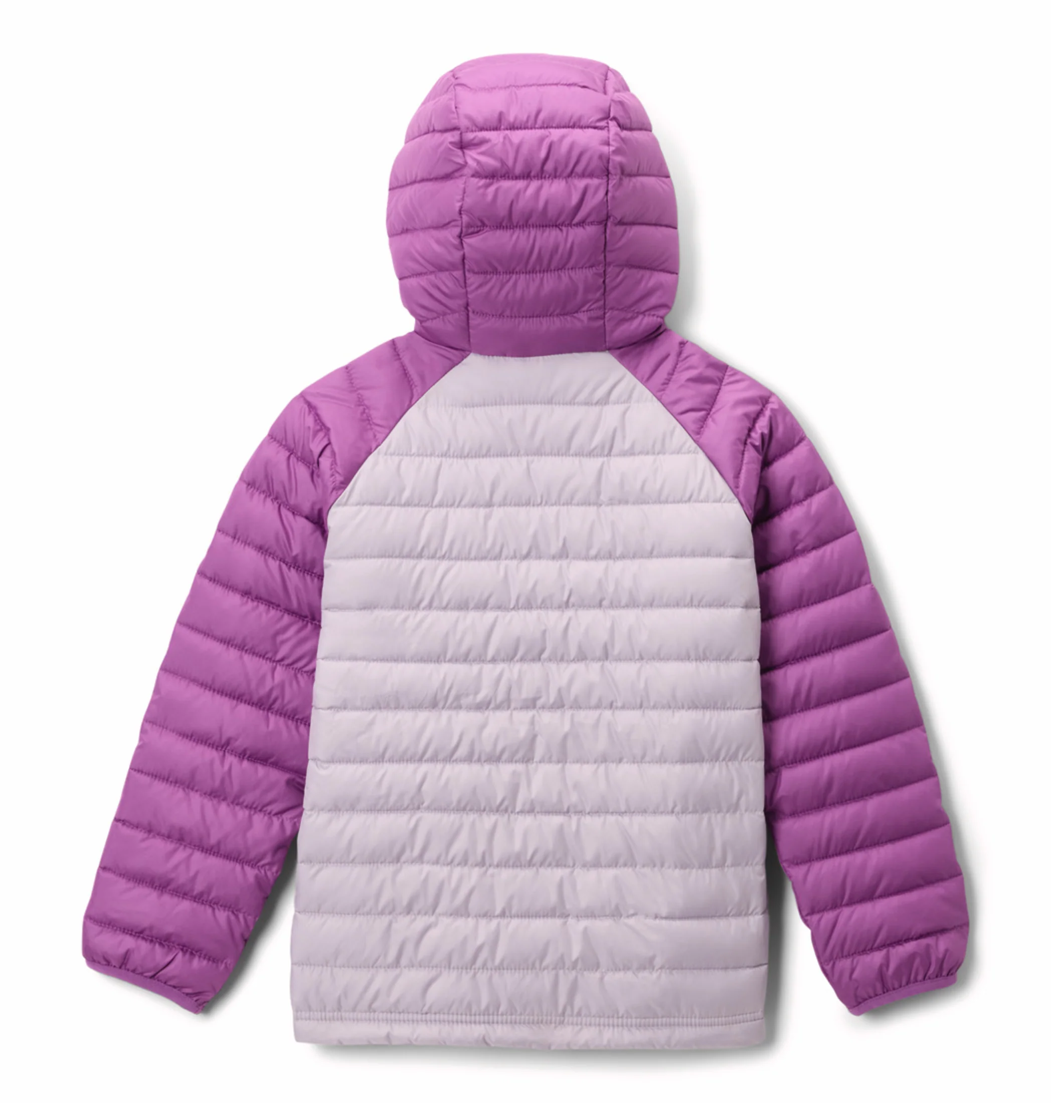 Columbia Kids Girls Purple OmniHeat Reflective Powder Lite II Down Jacket - Image 4