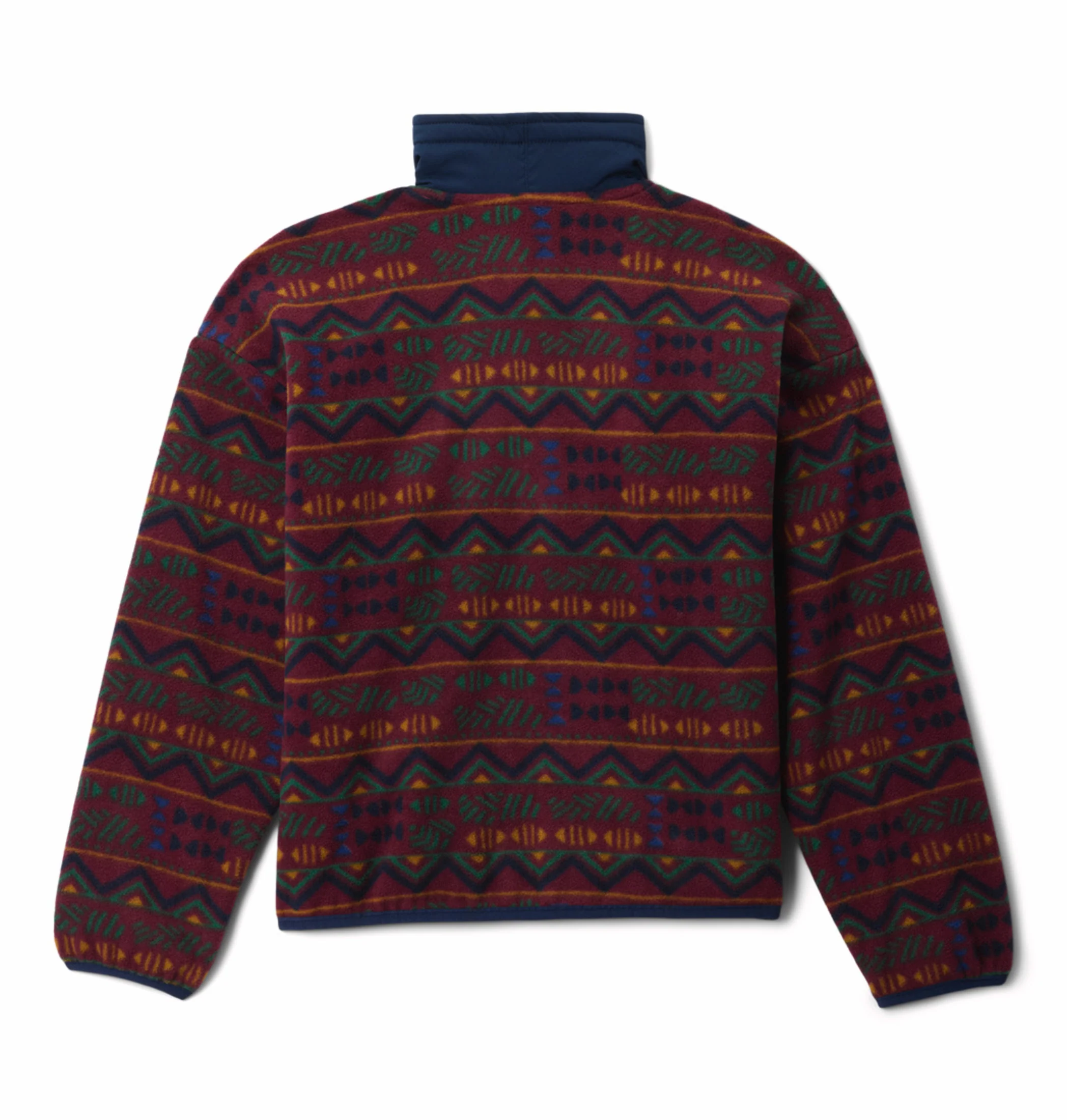 Columbia Kids Unisex Maroon Sequoia Grove Fleece Jacket - Image 4