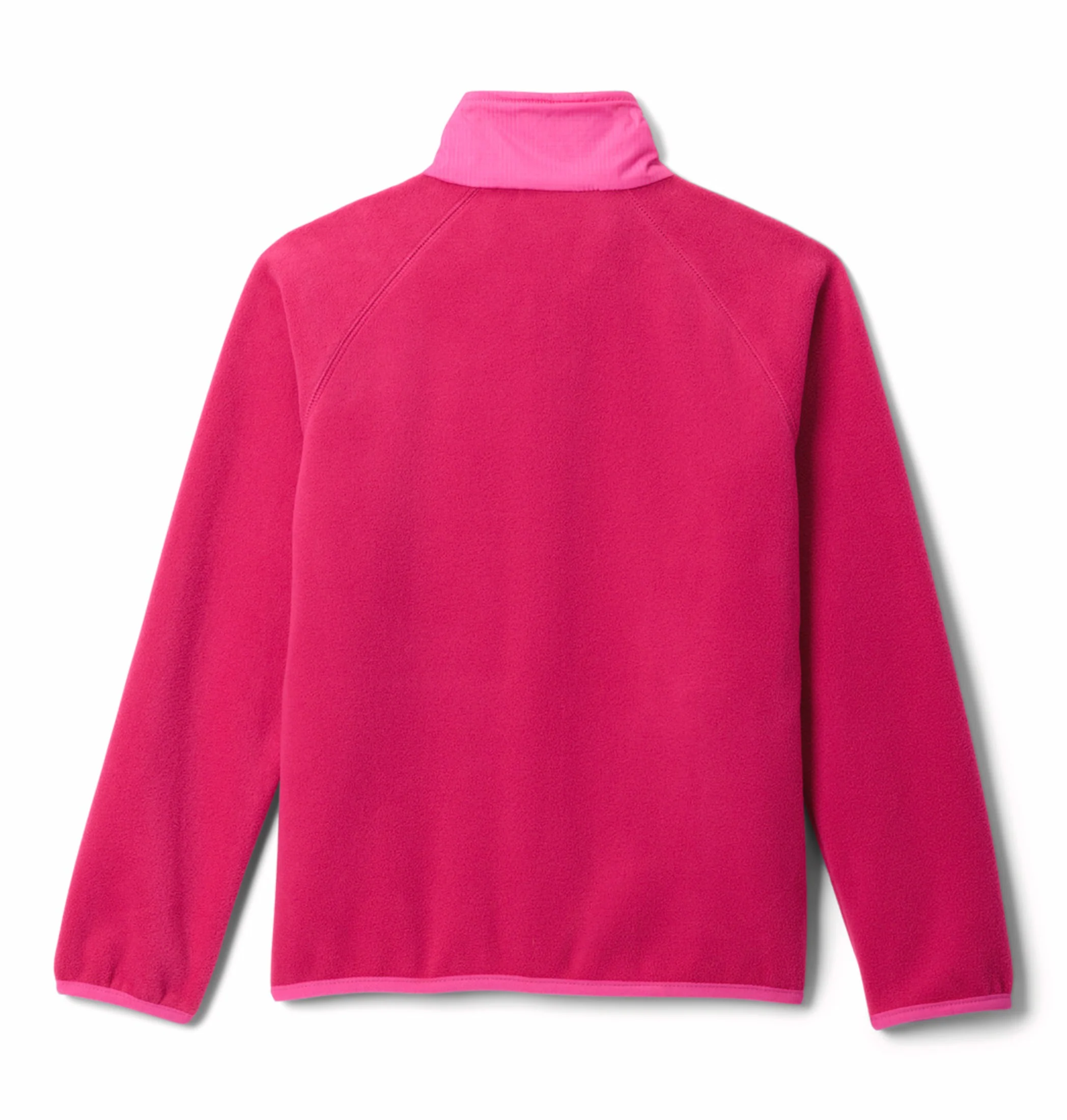 Columbia Kids Unisex Pink Fast Trek V Fleece Jacket - Image 4