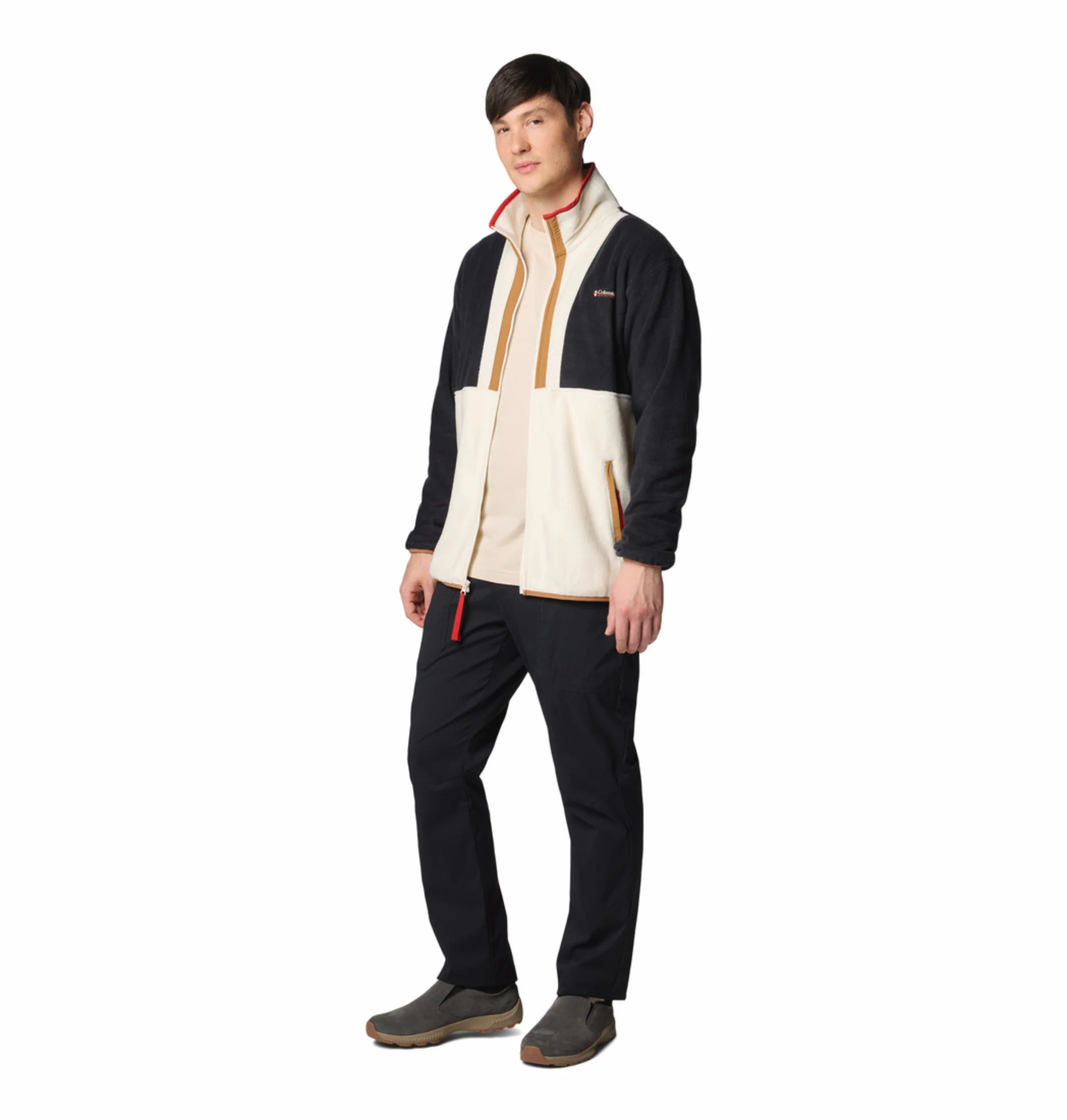 Columbia Men Beige Backbowl II Fleece Jacket - Image 6