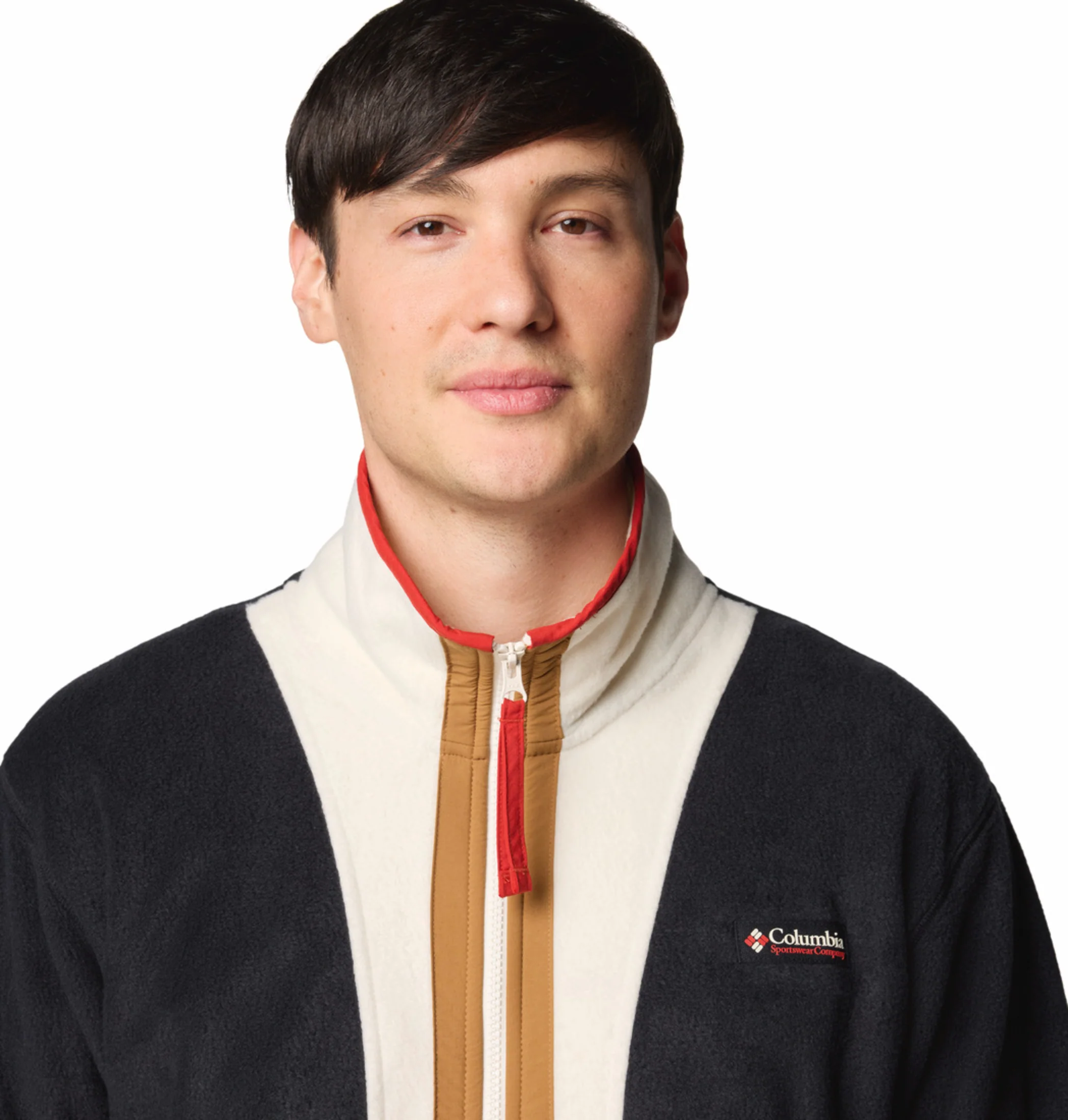 Columbia Men Beige Backbowl II Fleece Jacket - Image 7
