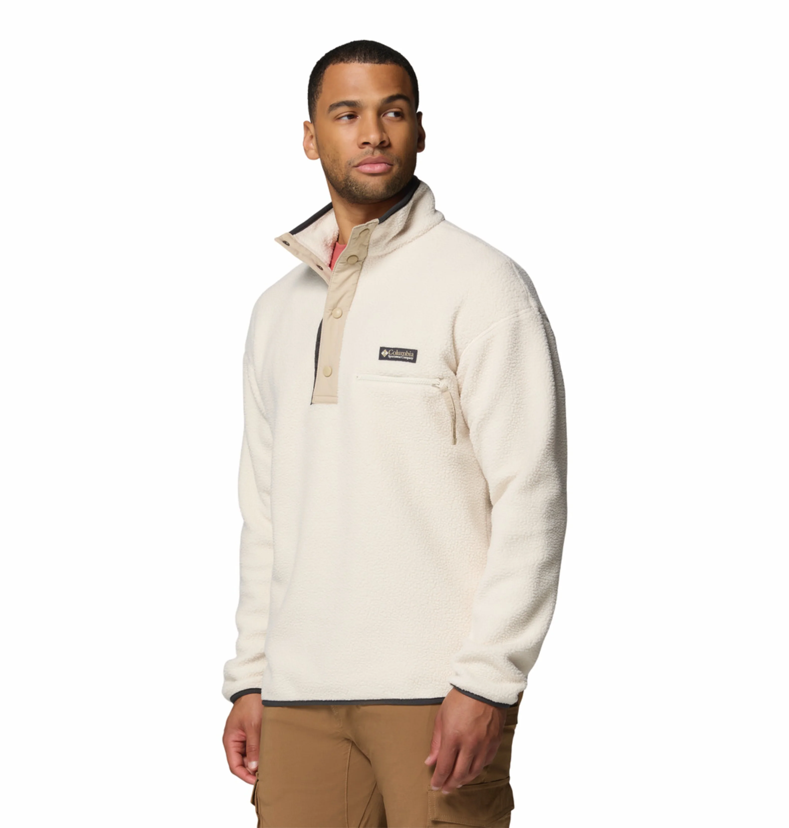 Columbia Men Beige Helvetia II Pullover - Image 5