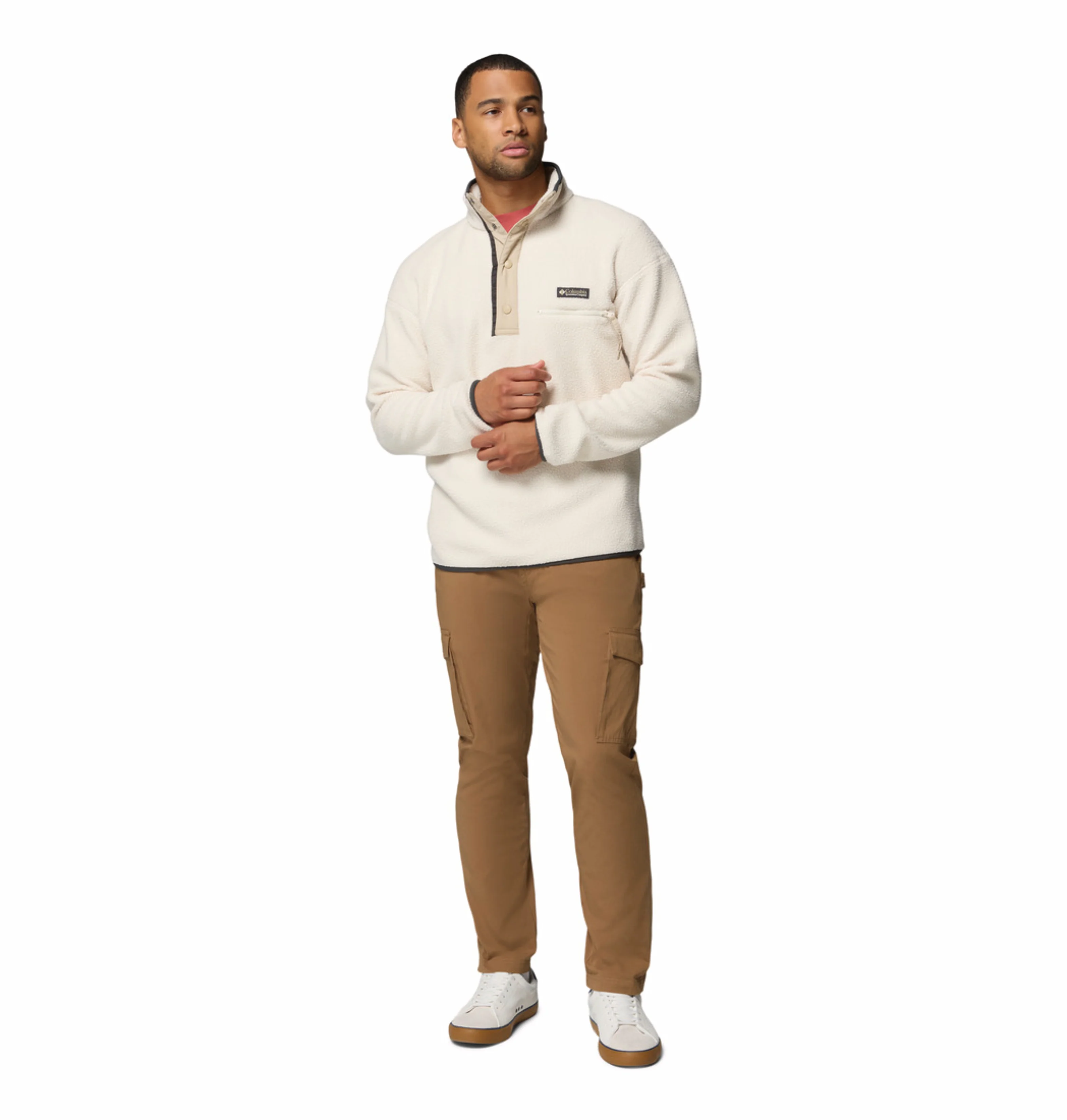 Columbia Men Beige Helvetia II Pullover - Image 6