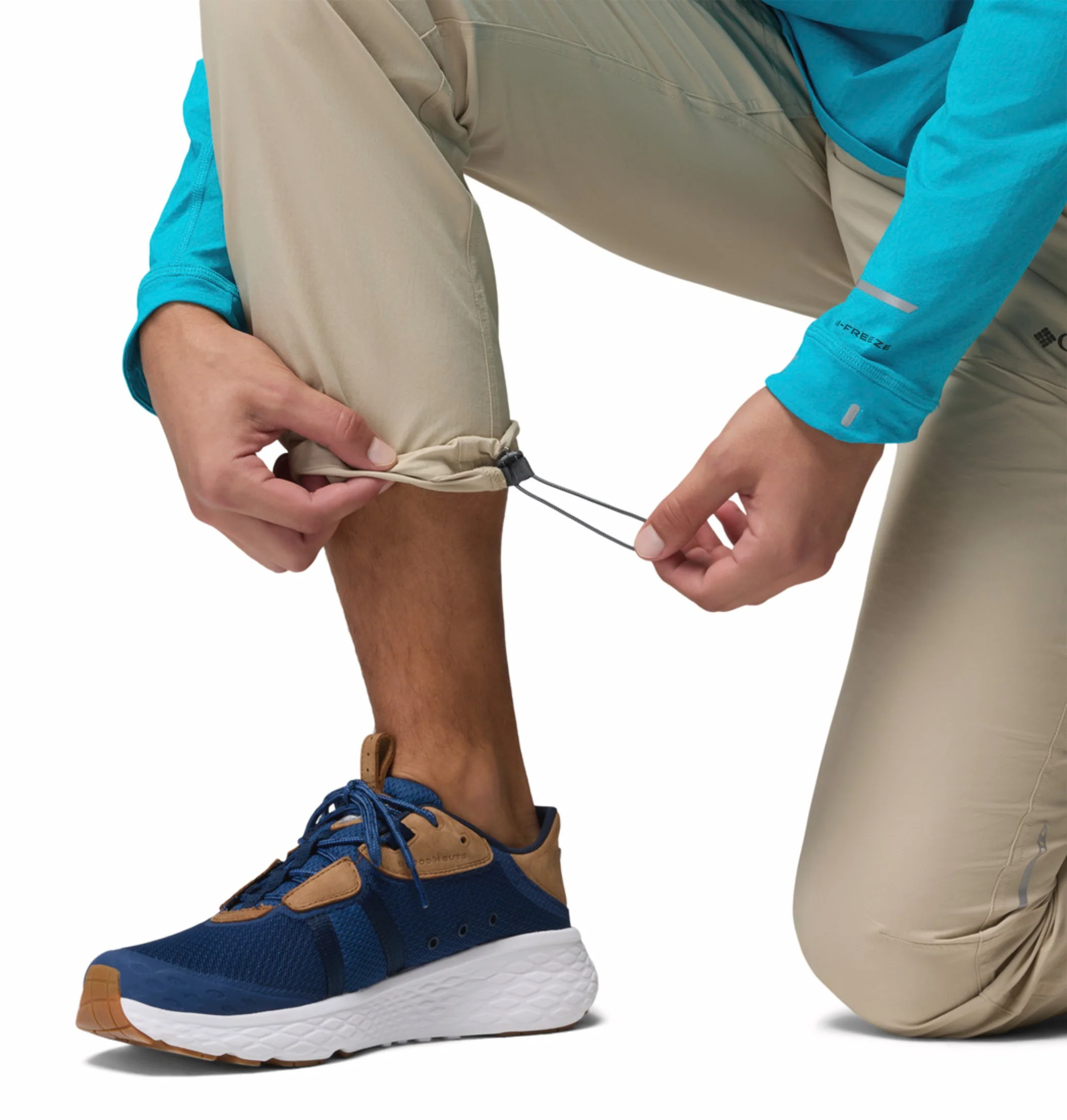 Columbia Men Beige Omni-Freeze PFG Pro Guide Pant - Image 12