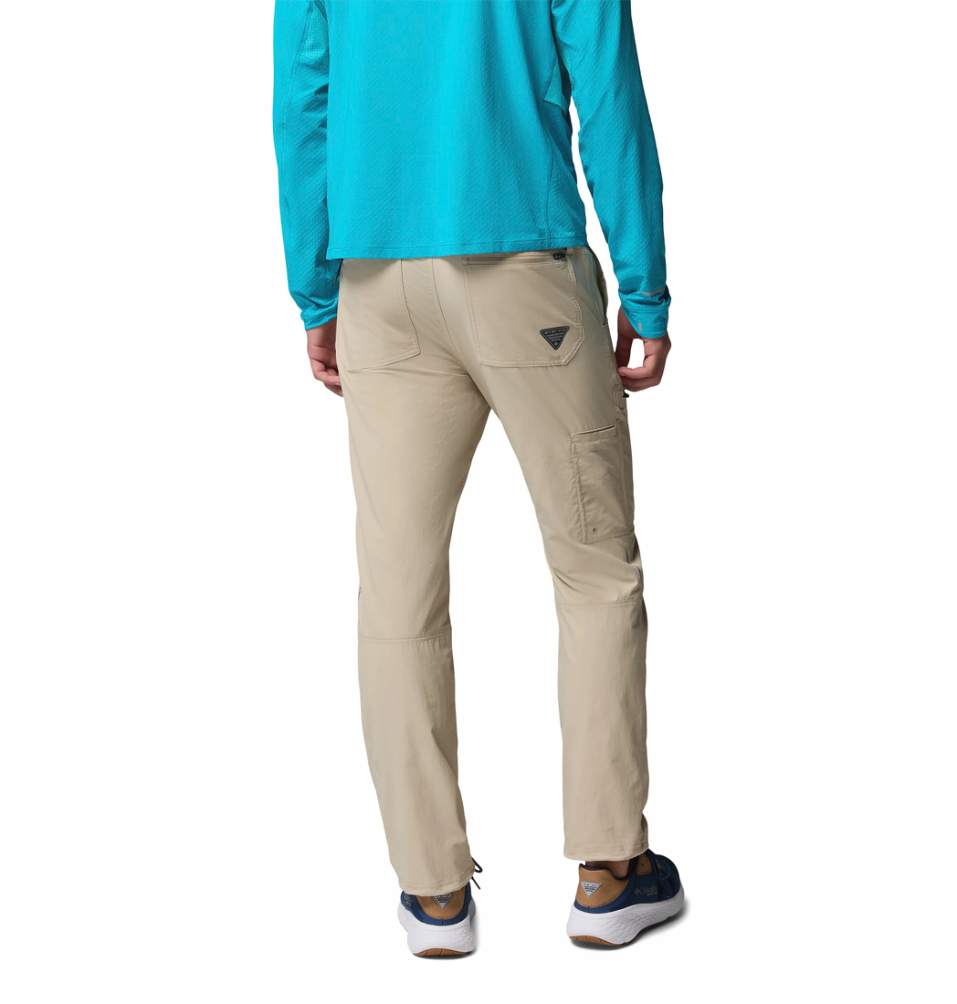 Columbia Men Beige Omni-Freeze PFG Pro Guide Pant - Image 4