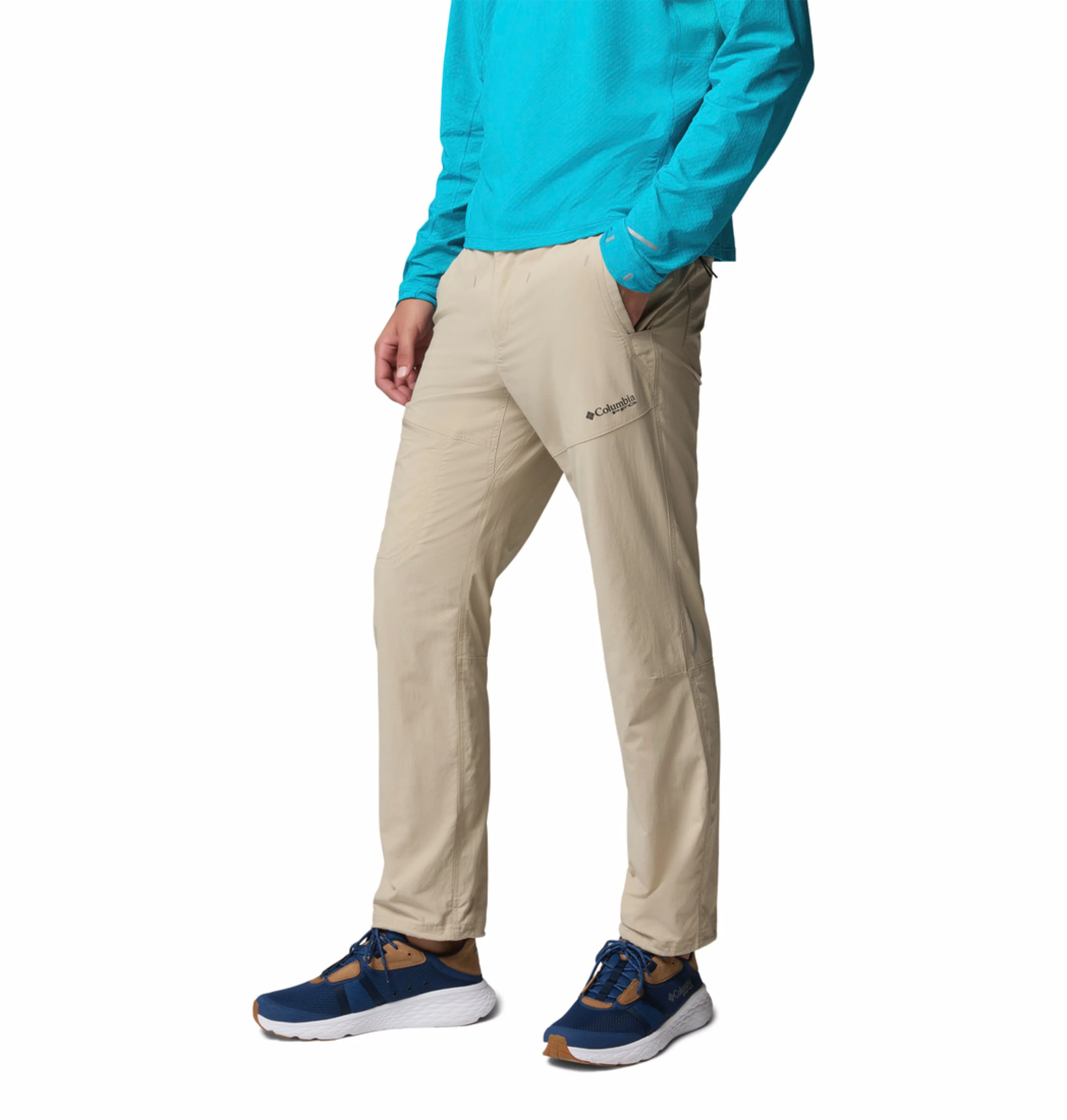 Columbia Men Beige Omni-Freeze PFG Pro Guide Pant - Image 5
