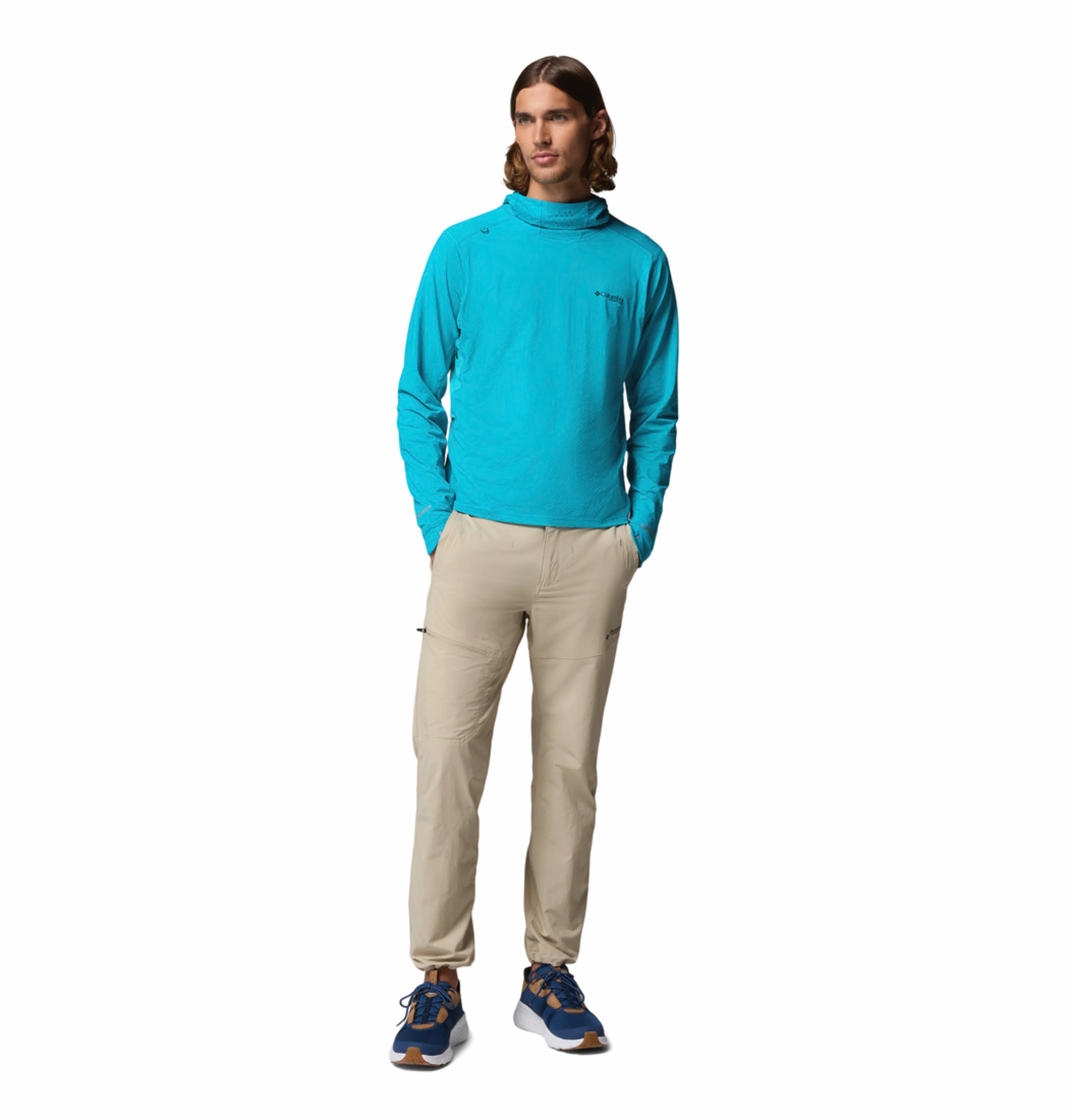 Columbia Men Beige Omni-Freeze PFG Pro Guide Pant - Image 6