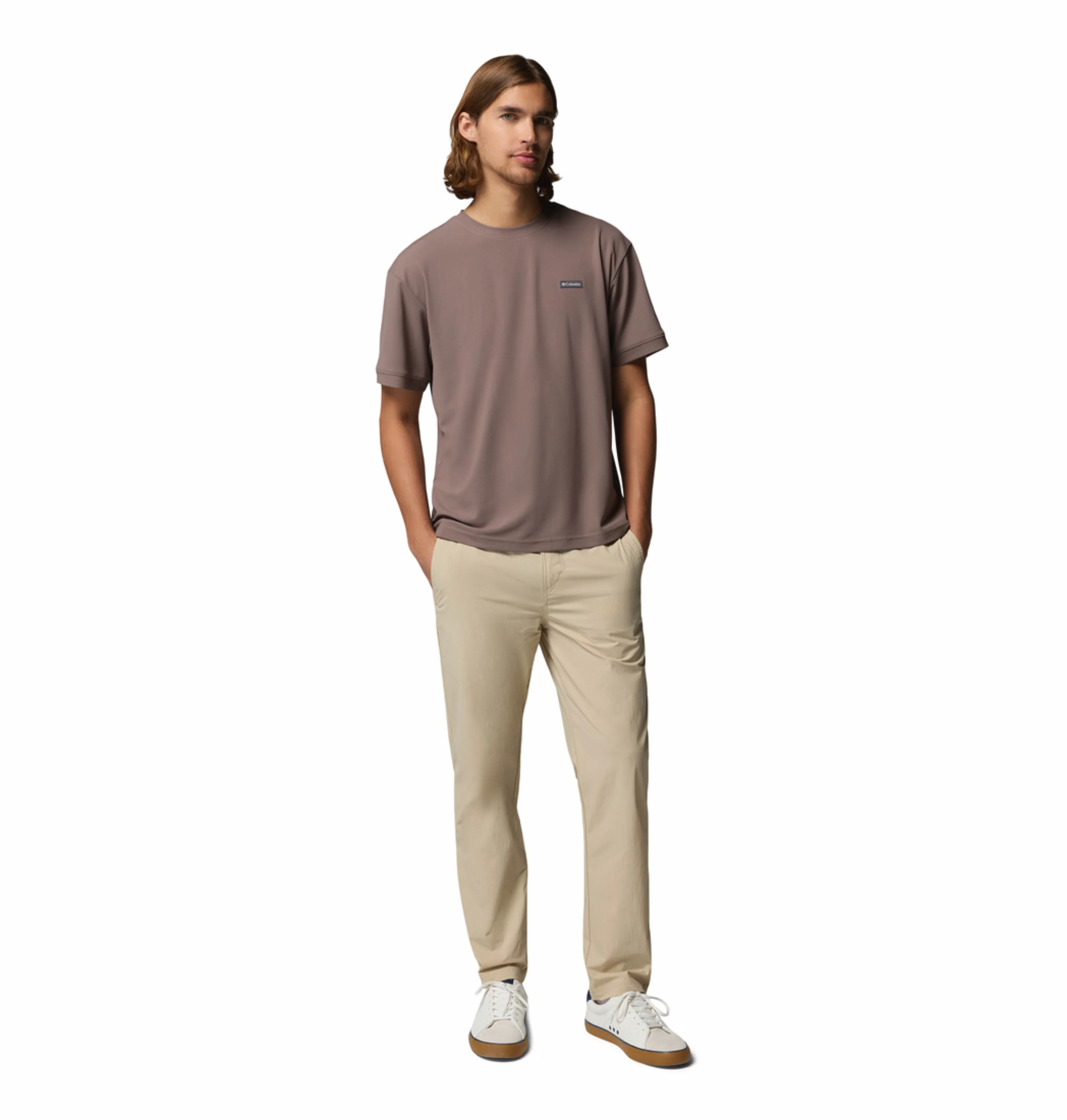 Columbia Men Beige Omni-Freeze ROC Lite Chino Pant (Plus Size) - Image 5