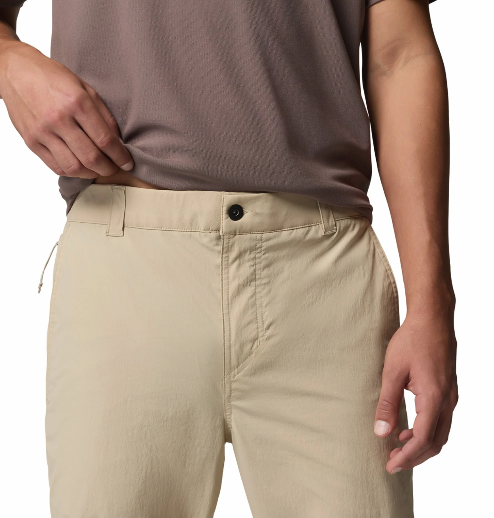 Columbia Men Beige Omni-Freeze ROC Lite Chino Pant (Plus Size) - Image 6