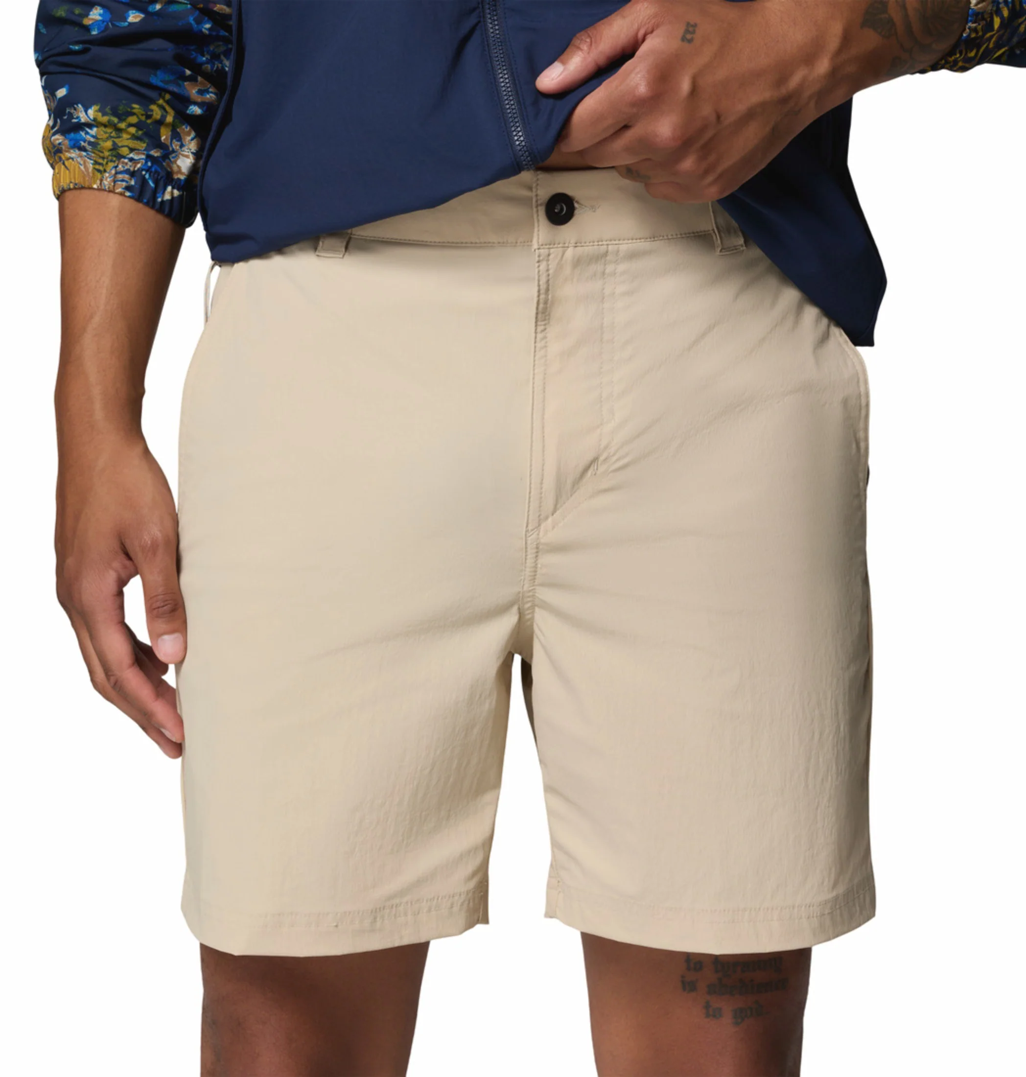 Columbia Men Beige Omni-Freeze ROC Lite Short - Image 7