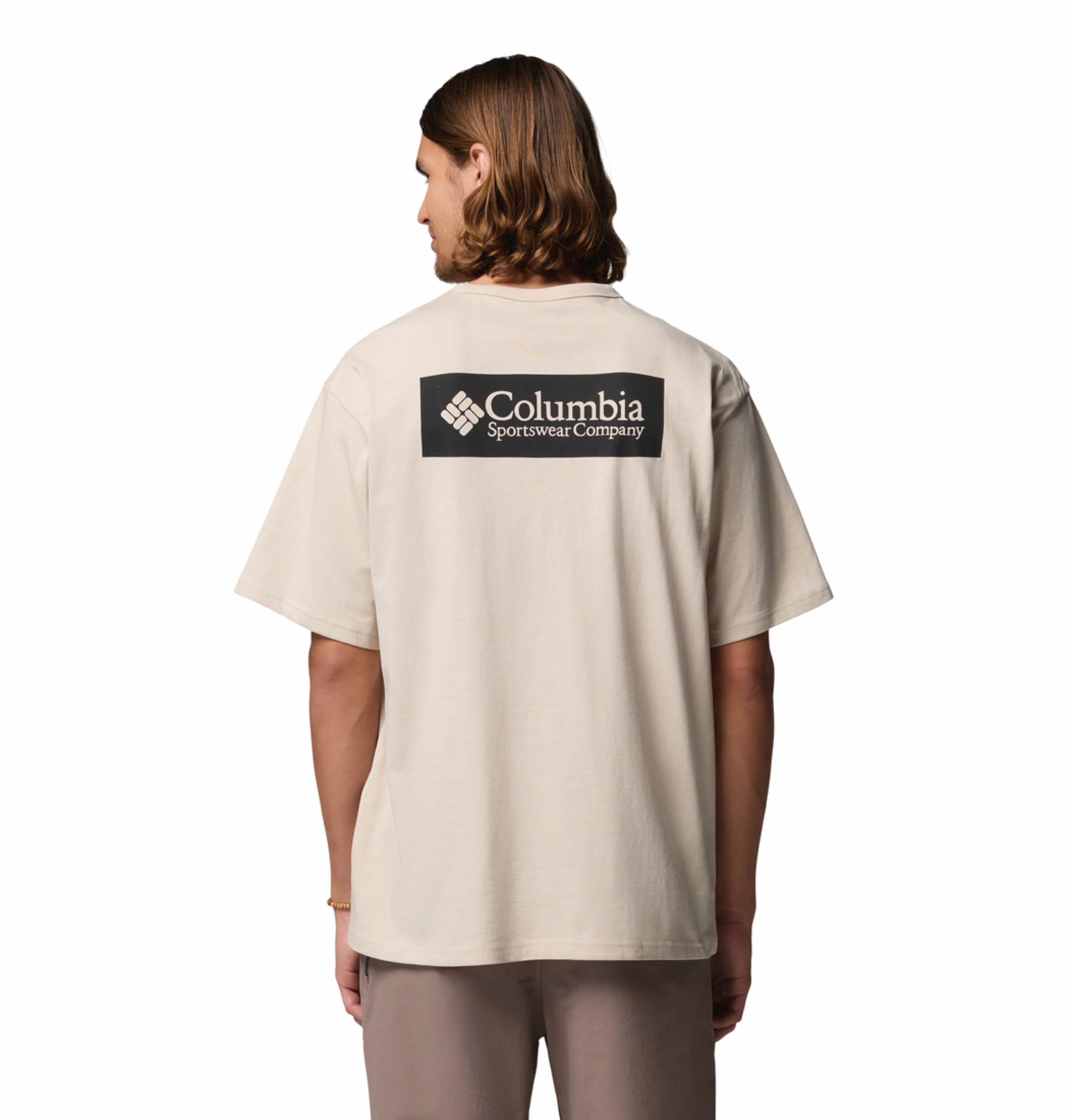 Columbia Men Beige Omni-Shade CSC Iconic Tshirt - Image 4