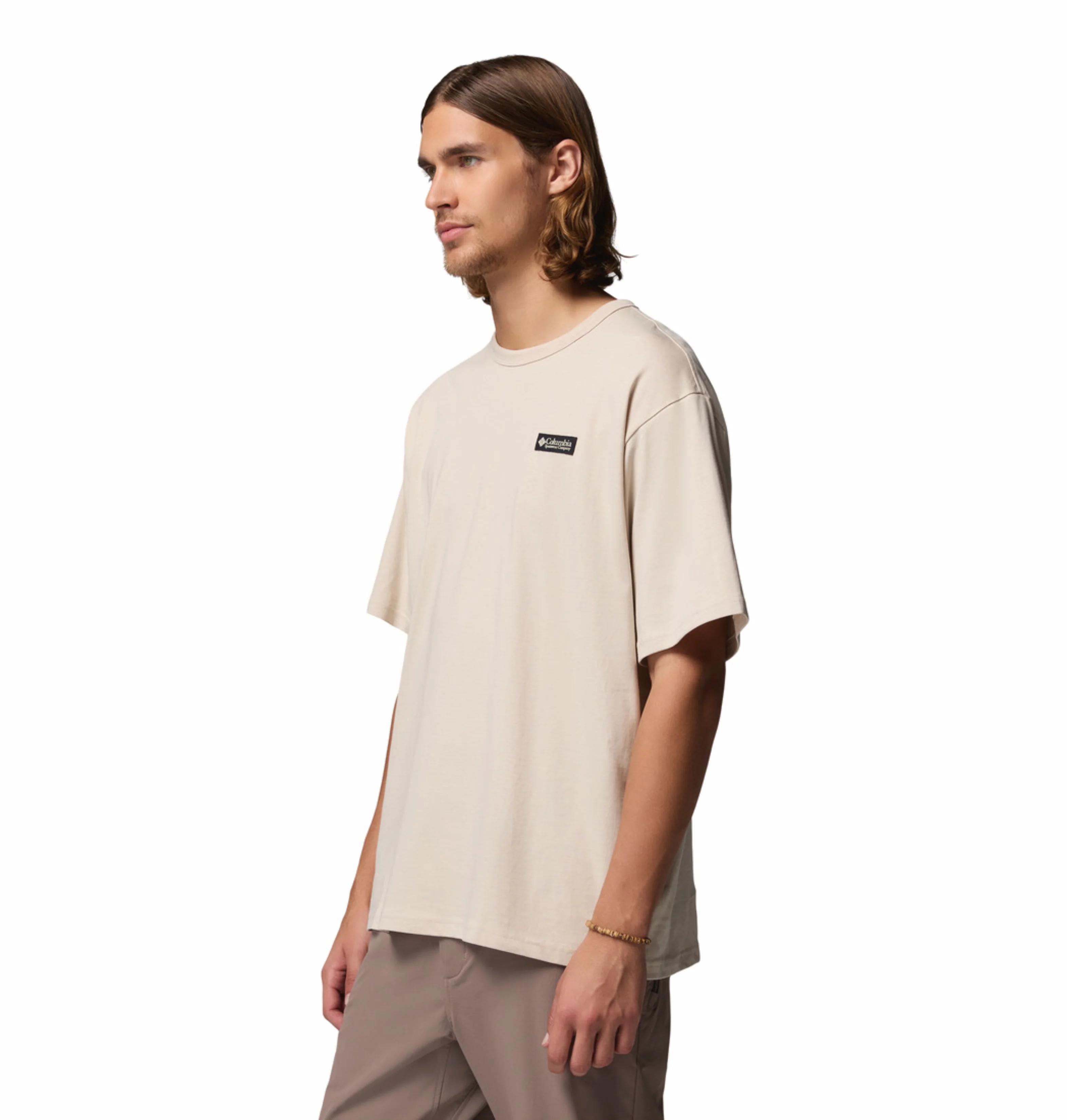 Columbia Men Beige Omni-Shade CSC Iconic Tshirt - Image 5