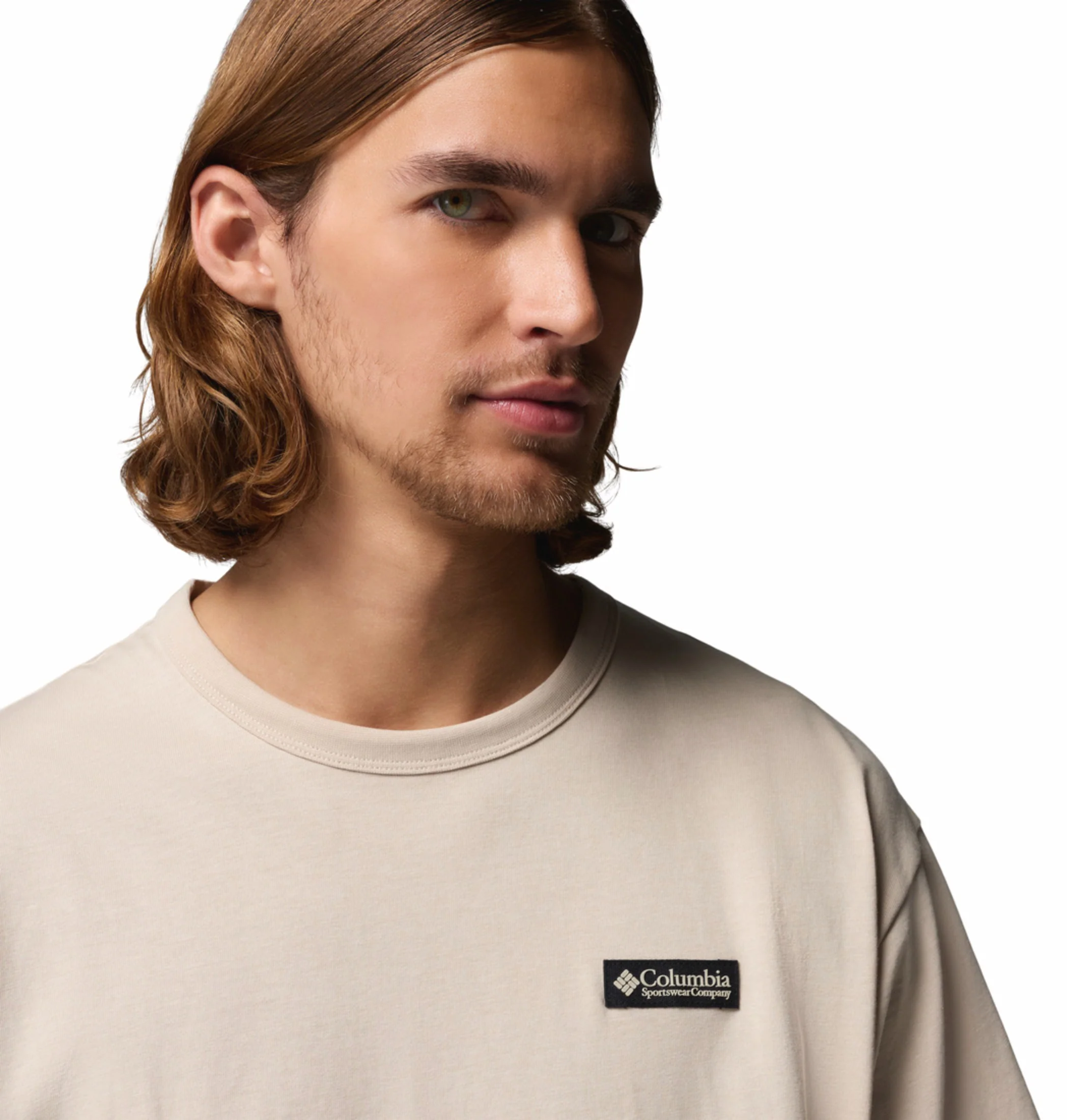Columbia Men Beige Omni-Shade CSC Iconic Tshirt - Image 6
