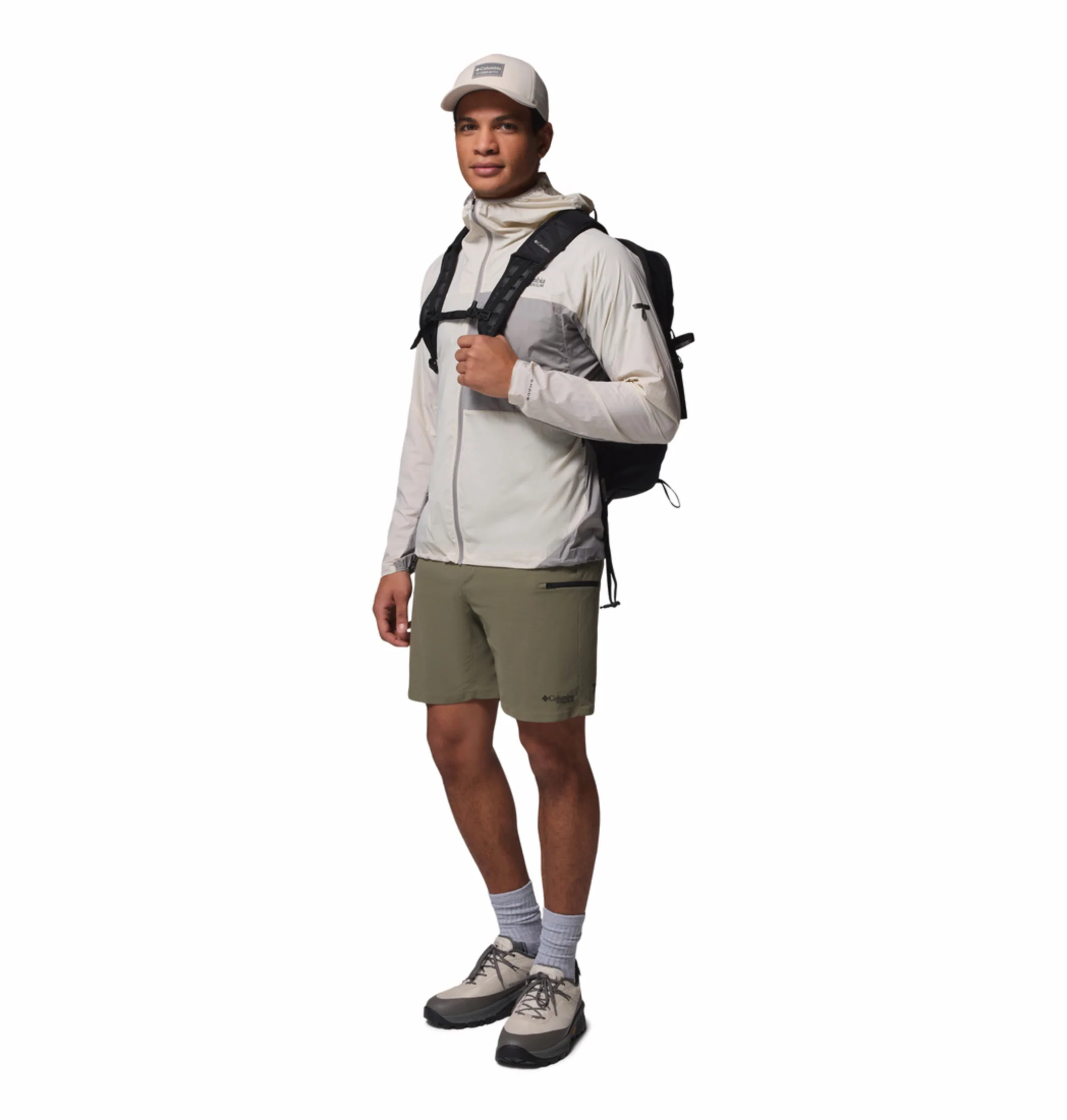 Columbia Men Beige Omni-Shade Khyex Pro Windbreaker - Image 10